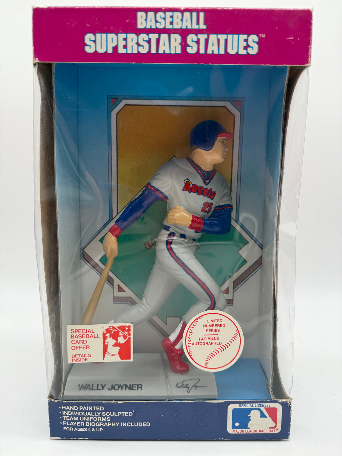 MLB Wally Joyner 1988 Superstar Statues, photo 1 of 5