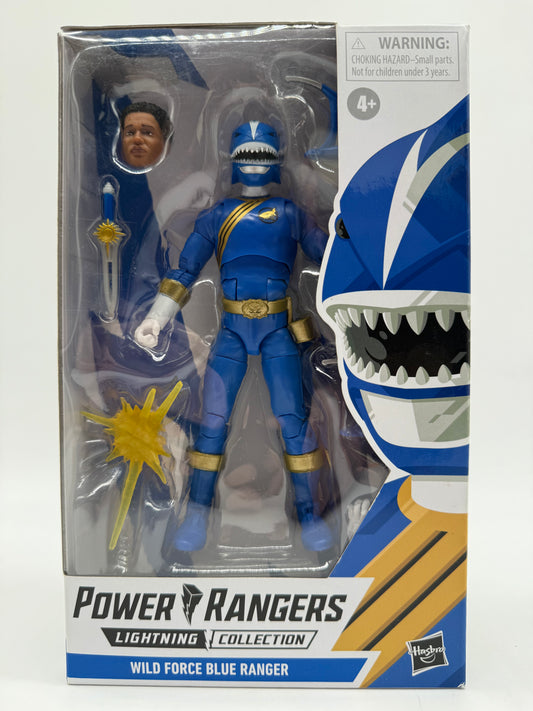 Power Rangers Lightning Wild Force Blue Ranger 2022 Hasbro