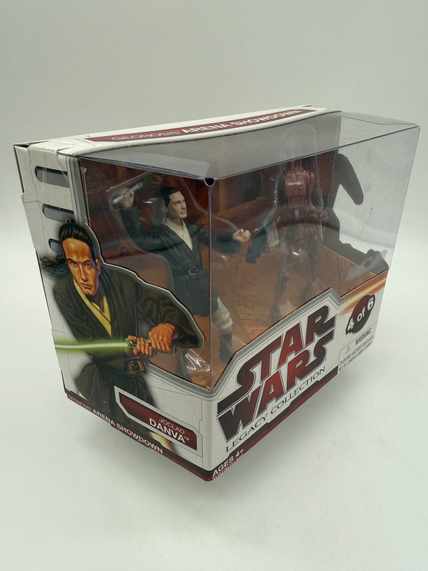 Hasbro 2009 Target Exclusive Star Wars Legacy Collection Geonosis Arena Showdown Joclad Danva VS Battle Droid