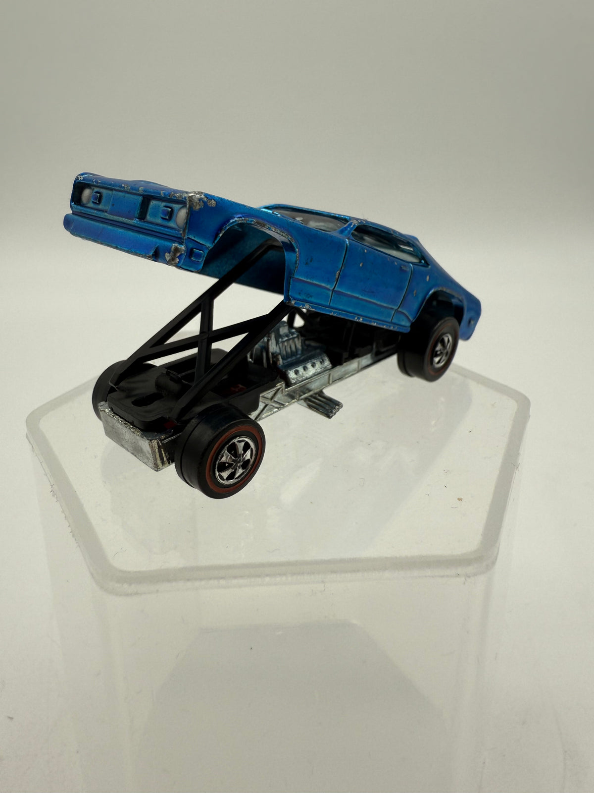 Hot Wheels Vintage 1970 Redline Tom McEwen Mongoose II Duster Funny Car USA Mattel, photo 2 of 17