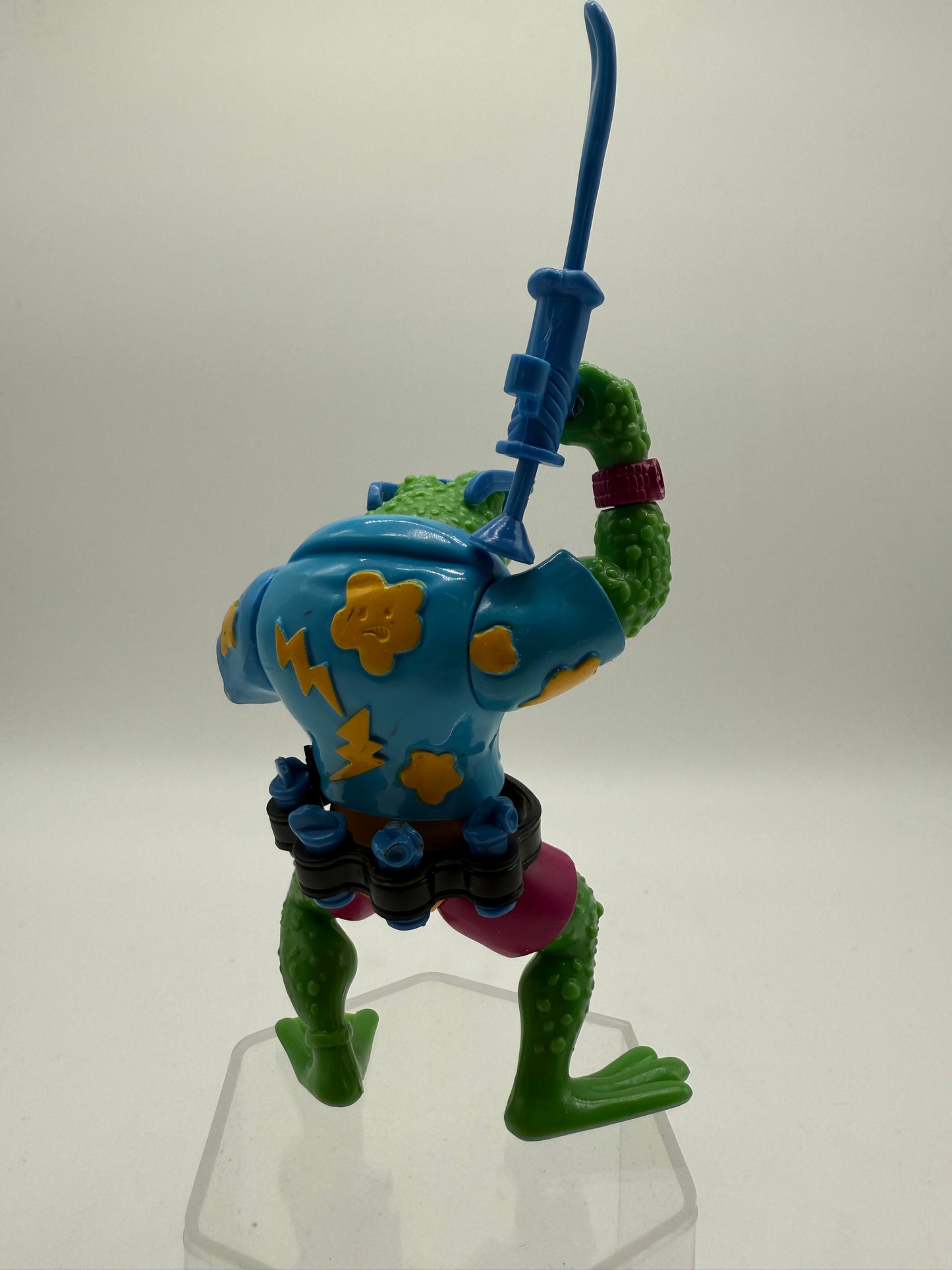 TMNT Vintage Genghis Frog 1989 Playmates