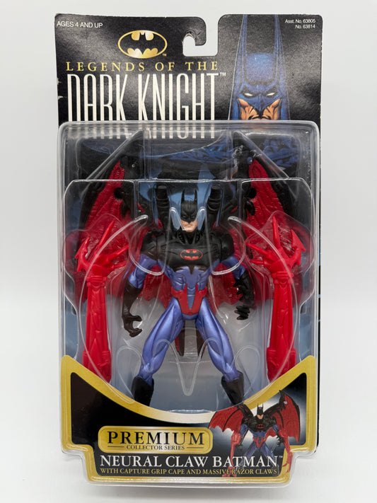 Hasbro 1996 Legends Of The Dark Knight Premium Collector Series Neural Claw Batman