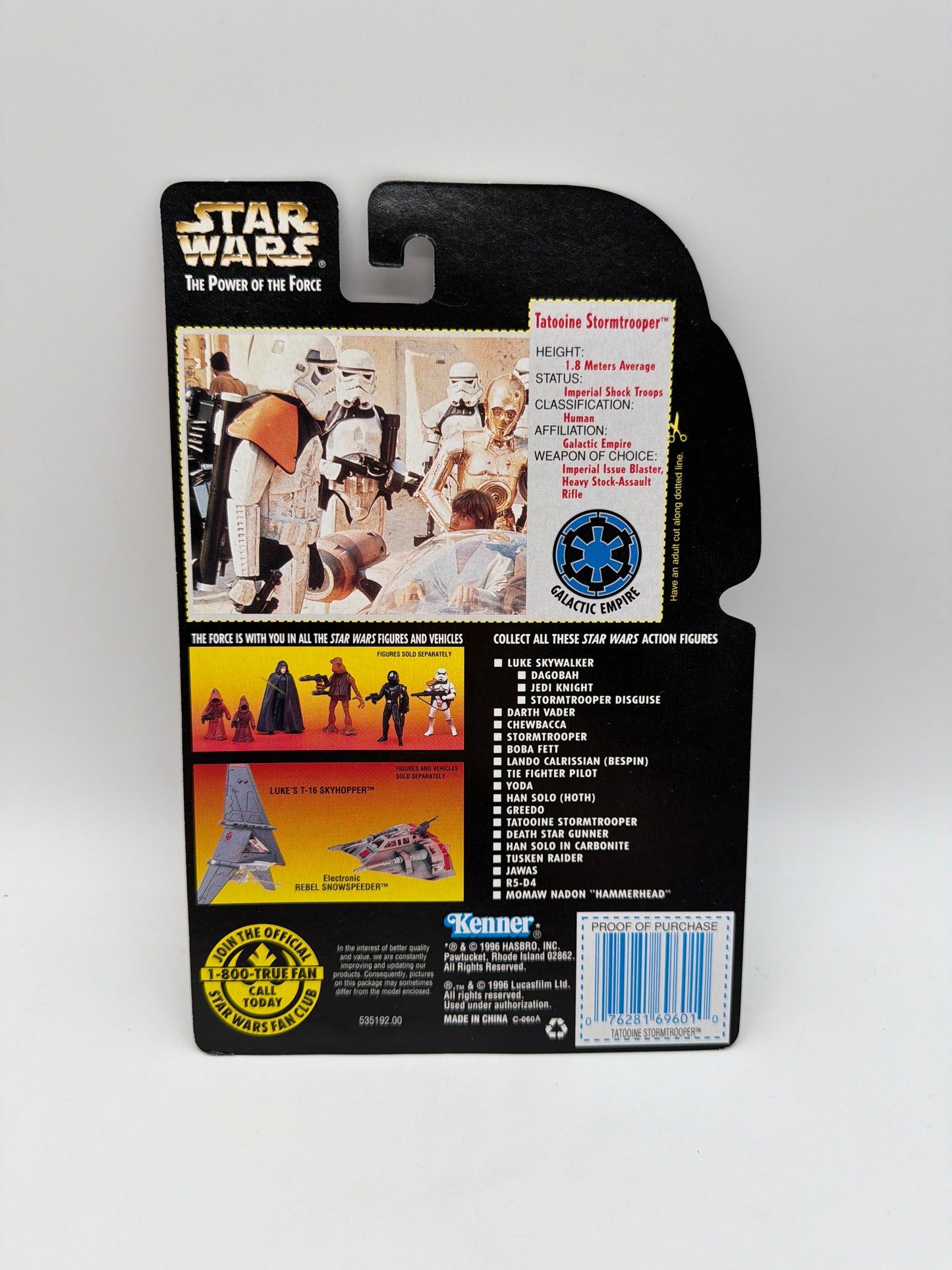 Kenner 1996 Star Wars The Power of the Force Tatooine Stormtrooper