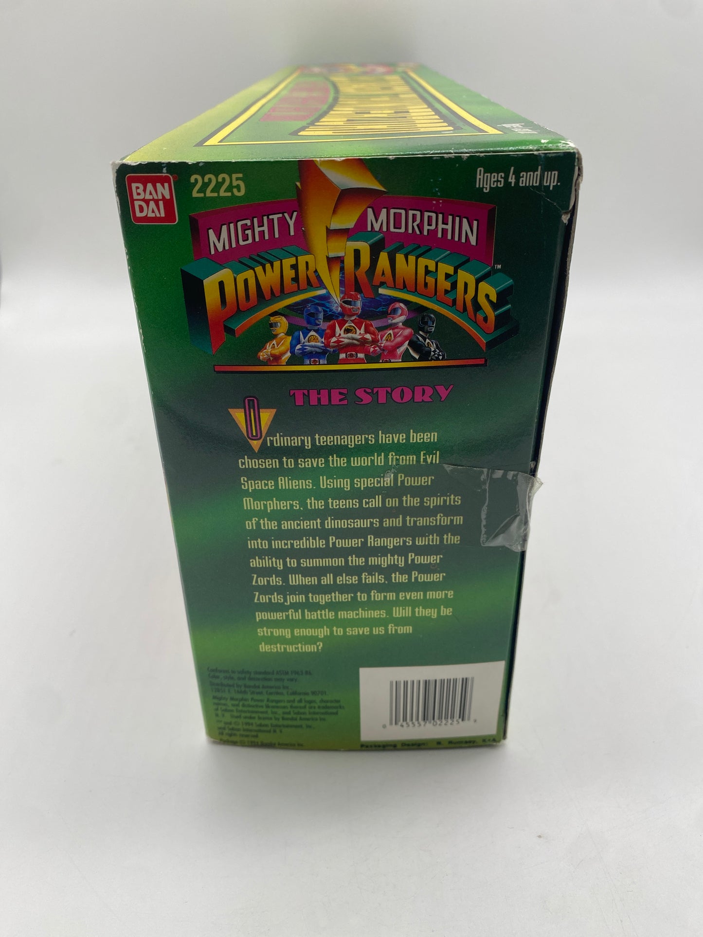 Bandai Mighty Morphin Power Rangers 1994 The Red Ranger’s Powerful New Zord