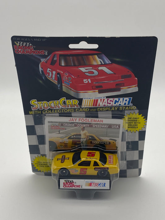 Racing Champions Nascar Stock Car 1991 Jay Fogleman #5 1:64 Die-Cast Car