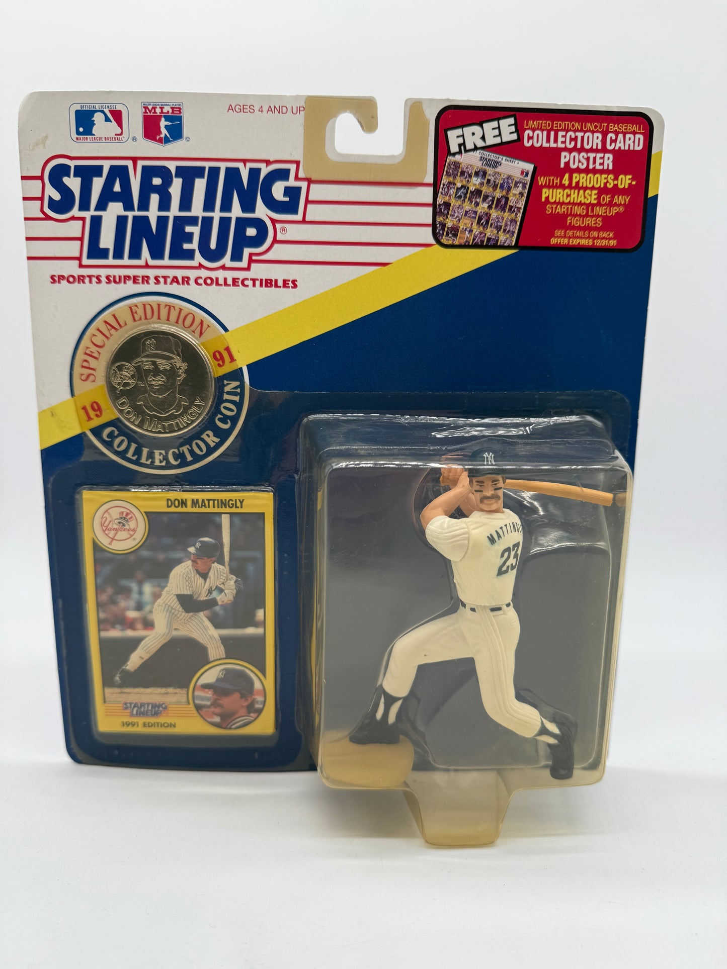 Starting Lineup Don Mattingly 1991 Kenner