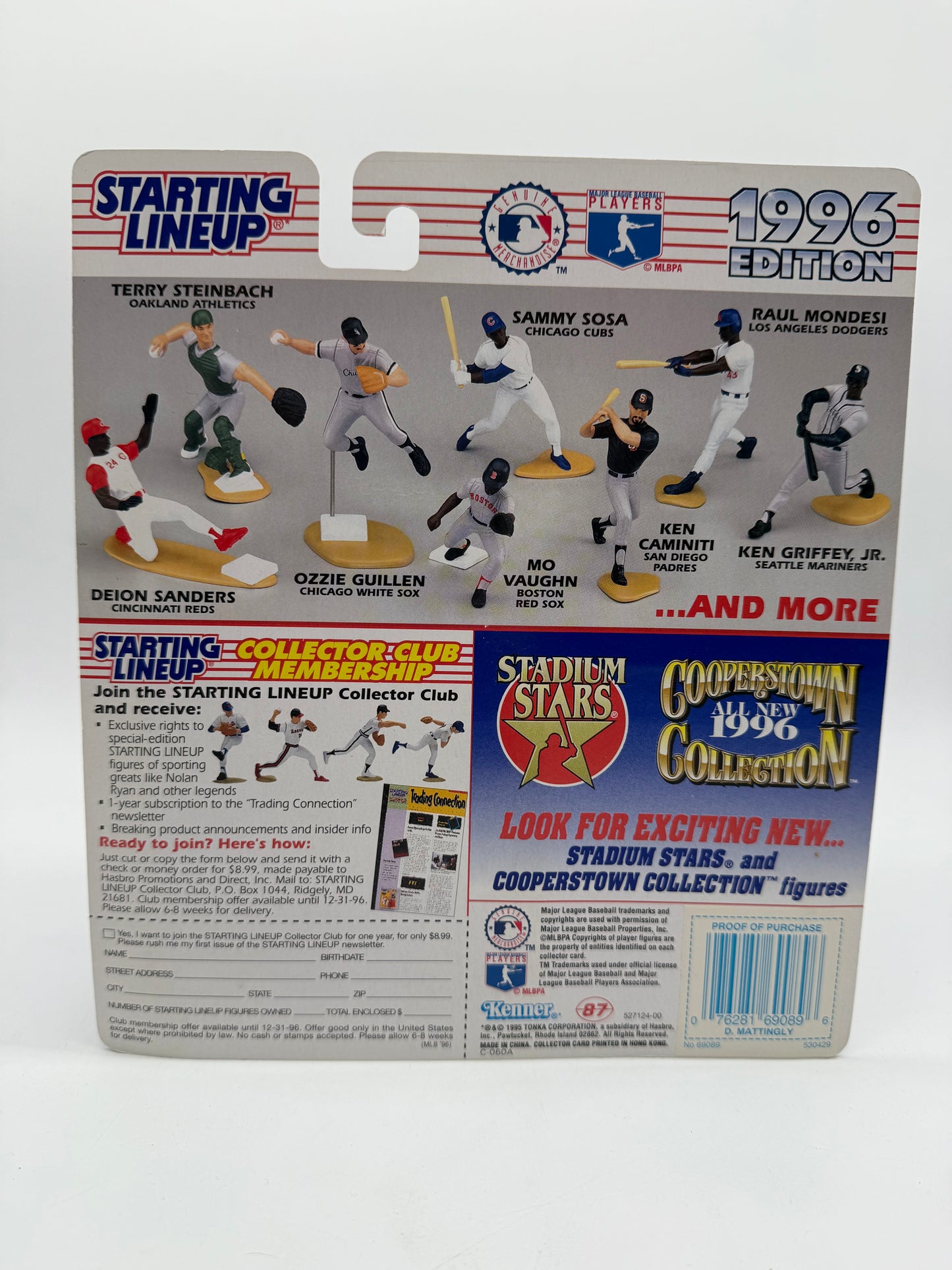 Starting Lineup Don Mattingly 1995 Kenner