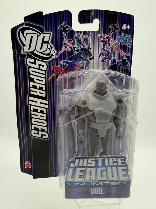 DC Justice League Unltimited Steel 2007 Mattel