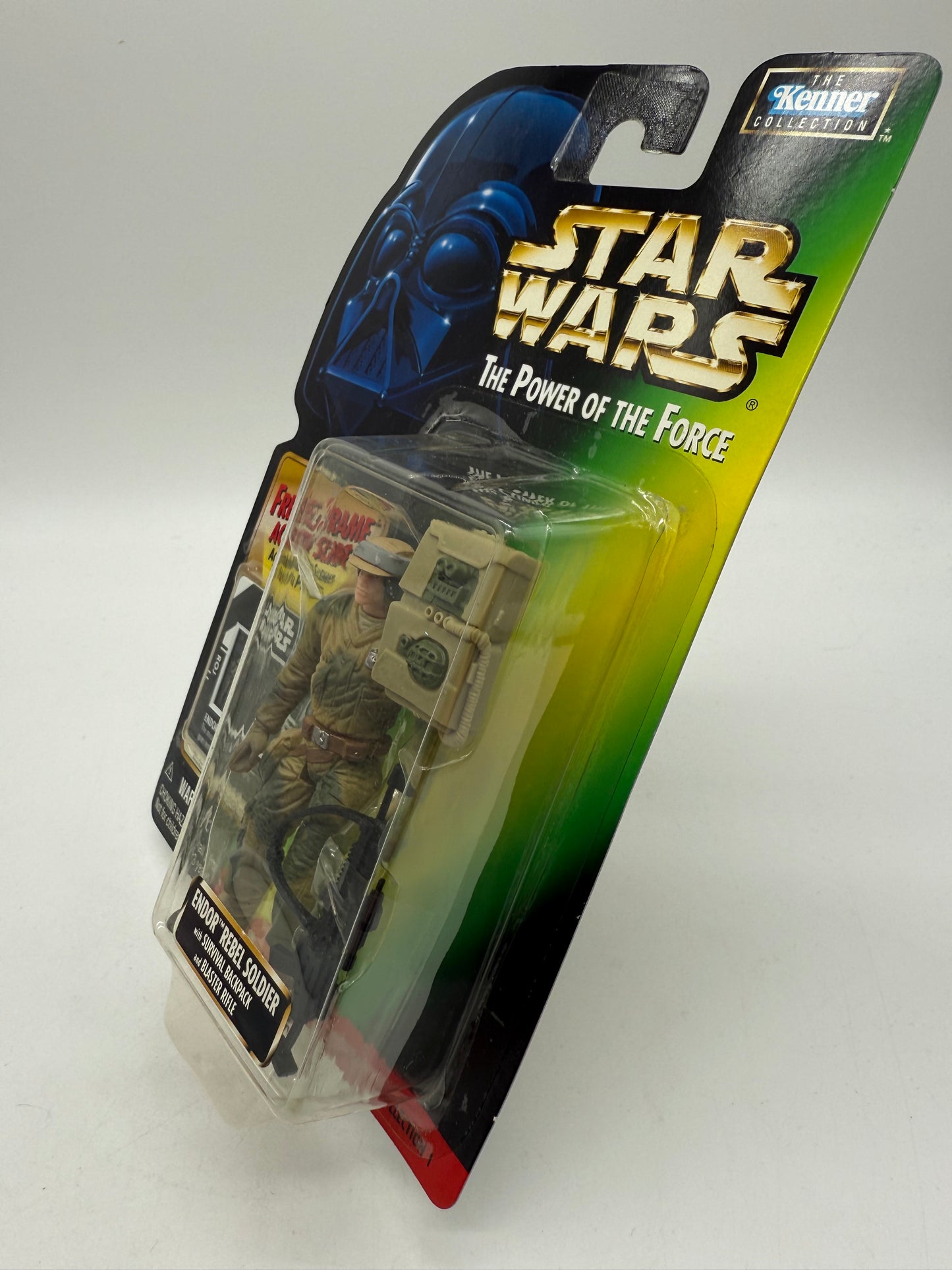 Star Wars The Power of The Force Endor Rebel Solder 1997 Kenner