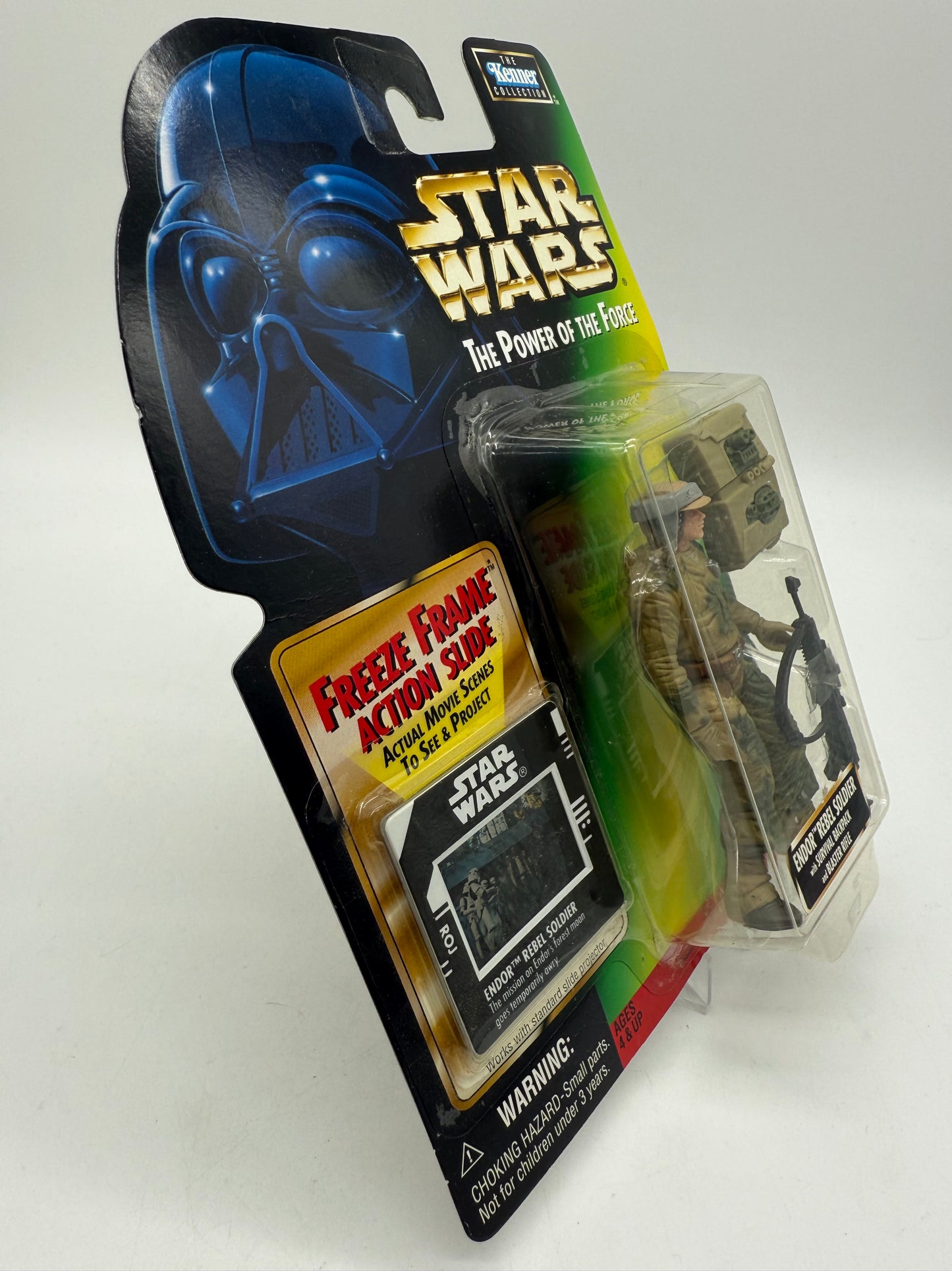 Star Wars The Power of The Force Endor Rebel Solder 1997 Kenner
