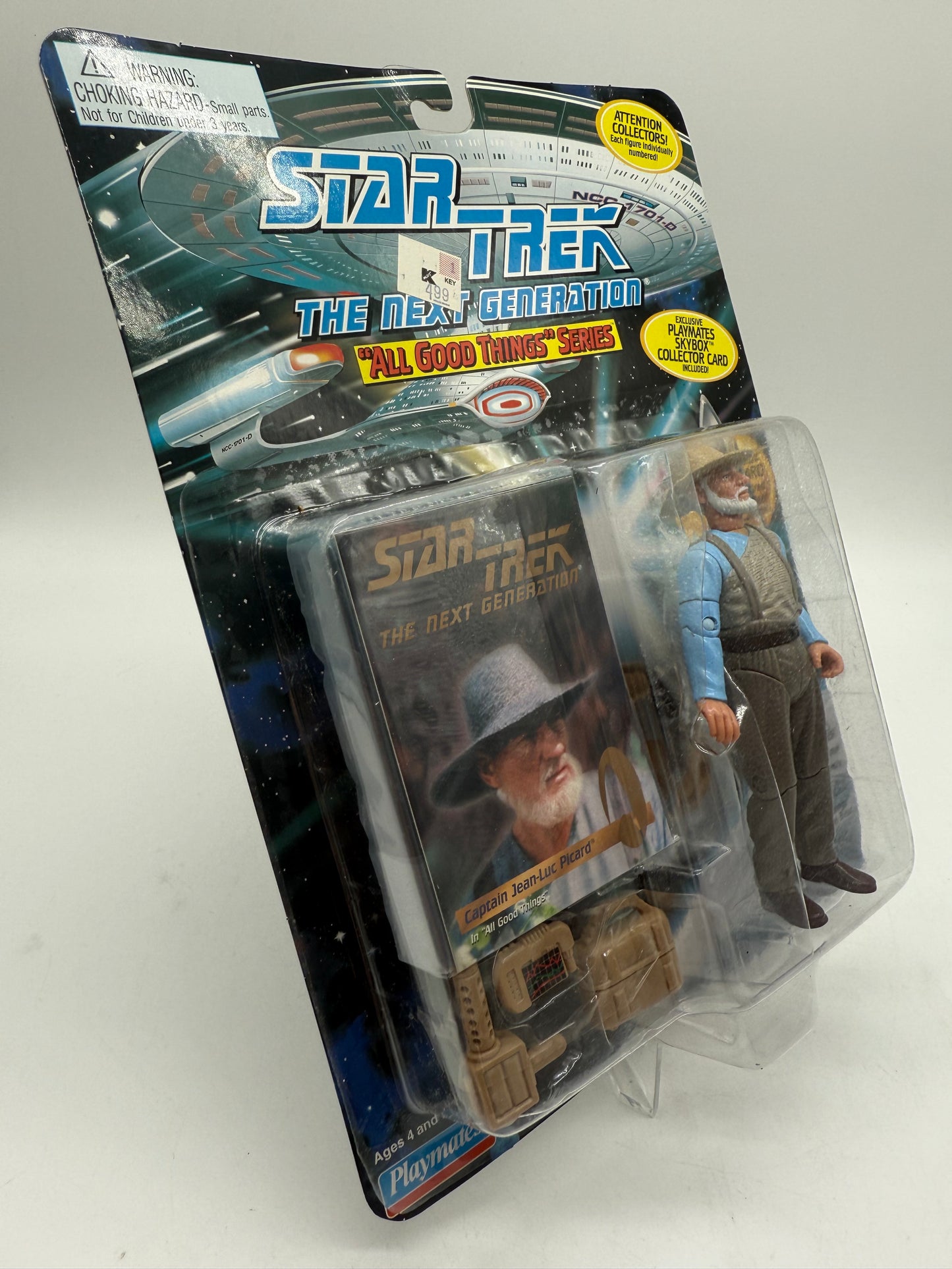 Playmates 1995 Star Trek Next Generation Captain Jean-Luc Picard Retired Starfleet Captain