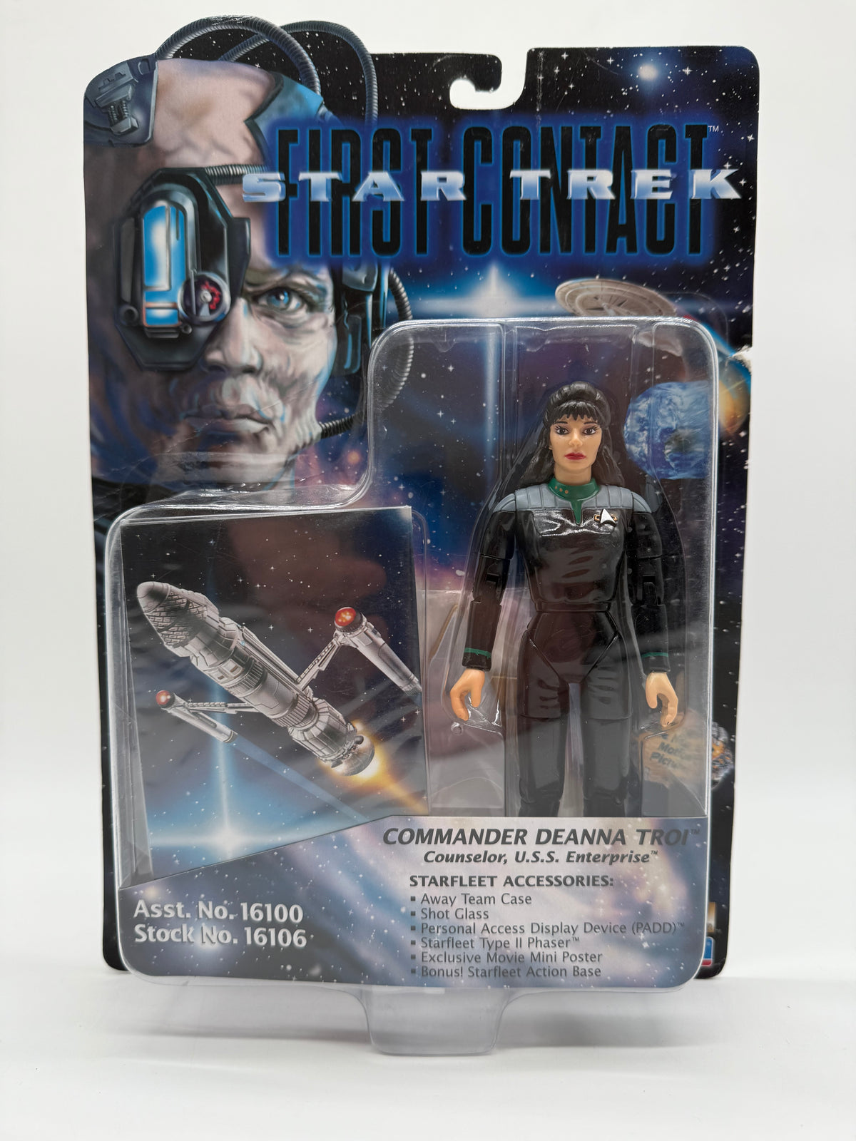 Star Trek Commander Deanna Troi Conselor, U.S.S. Enterprise 1996 Playmates, photo 1 of 3