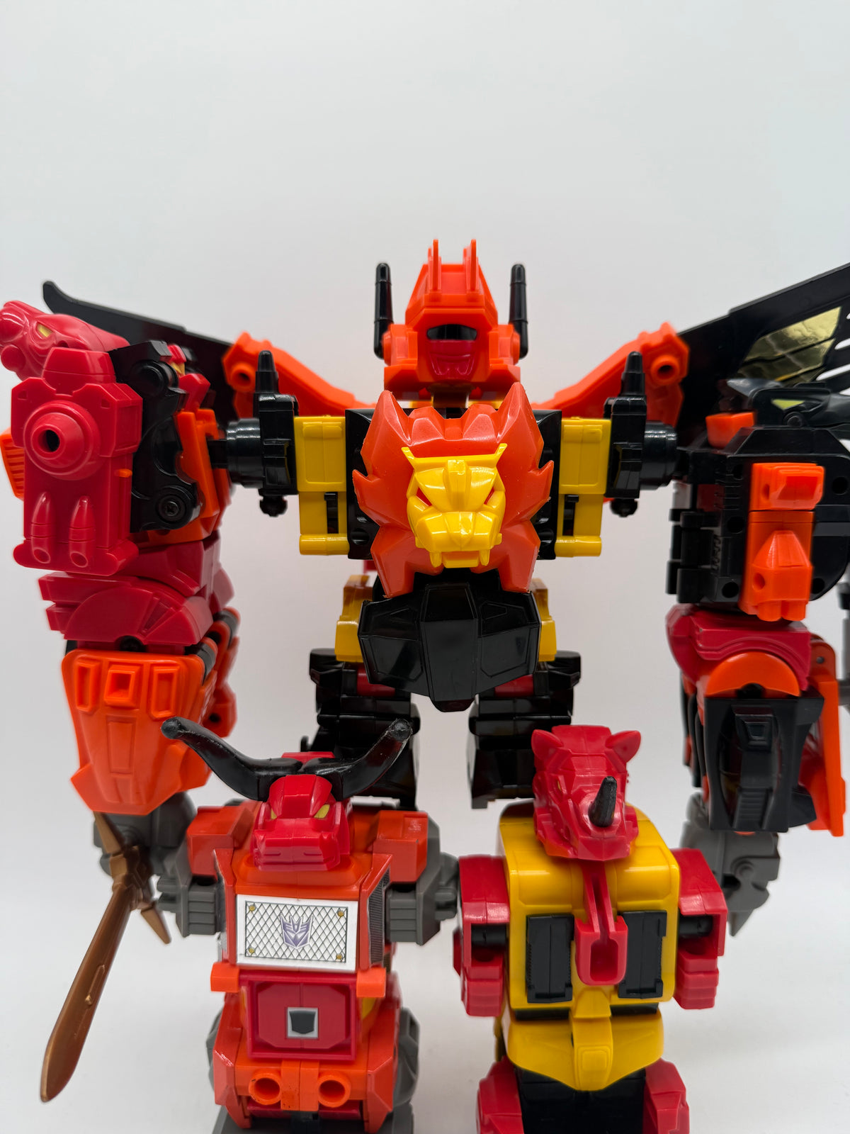 Hasbro 1986 Transformers G1 Combiners Decepticon Predaking, photo 10 of 10
