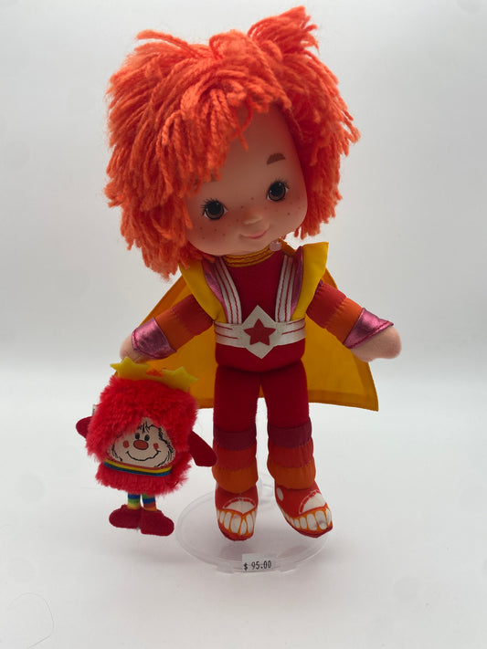 Mattel Rainbow Brite 1983 Red Butler and Romeo Sprite