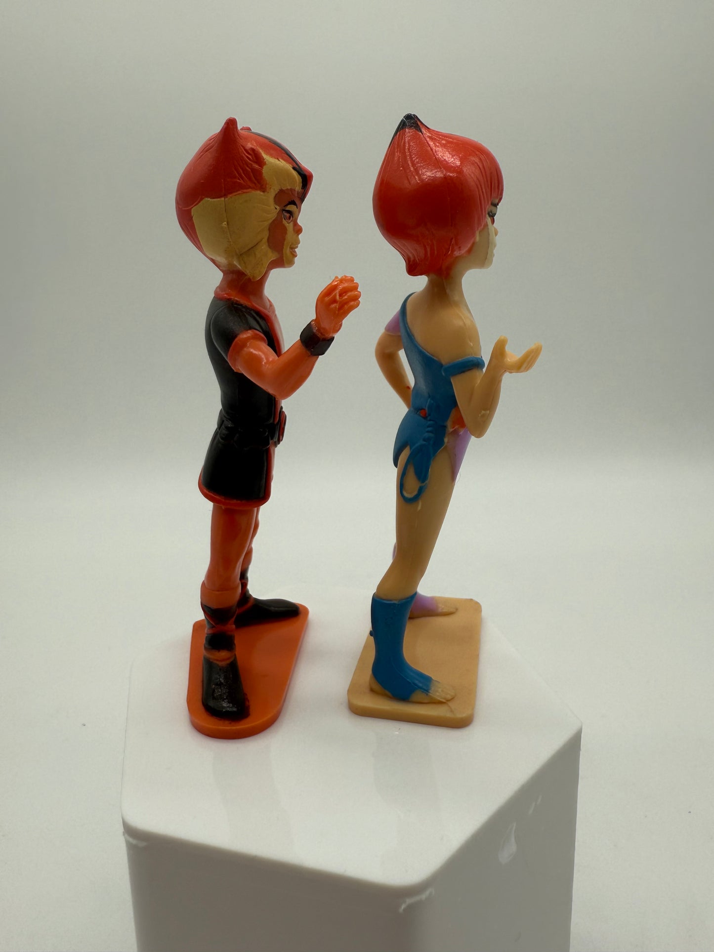 LJN Toys 1985 Vintage Thundercats Wilykit and Wilykat
