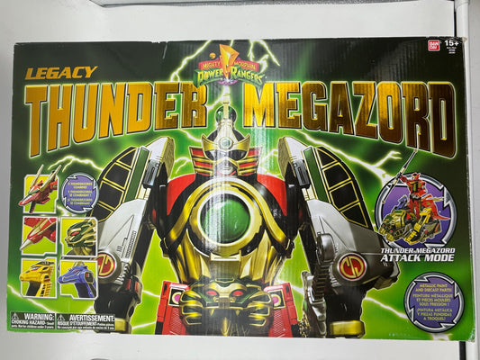 Might Morphin Power Rangers Legacy Thunder Megazord 2016 Bandai