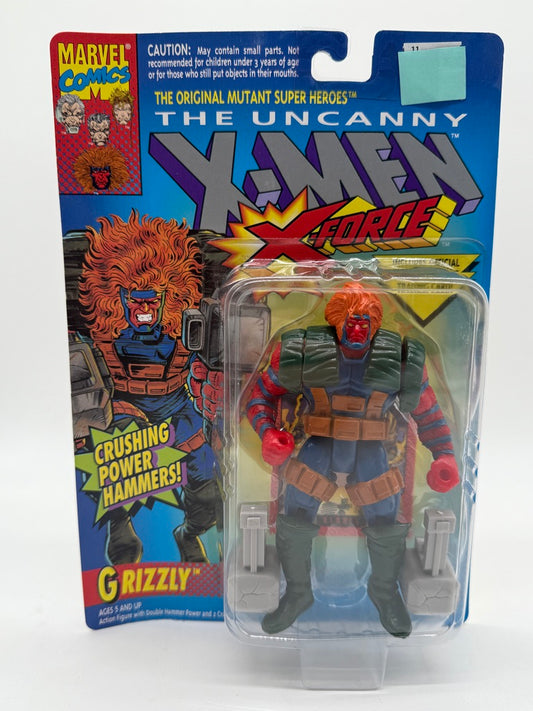The Uncanny X-Men X-Force Grizzly 1993 Toy Biz
