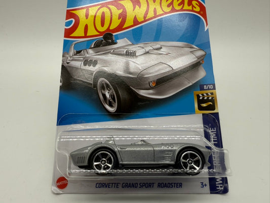 Hot Wheels Corvette Grand Sport Roadster (Silver)