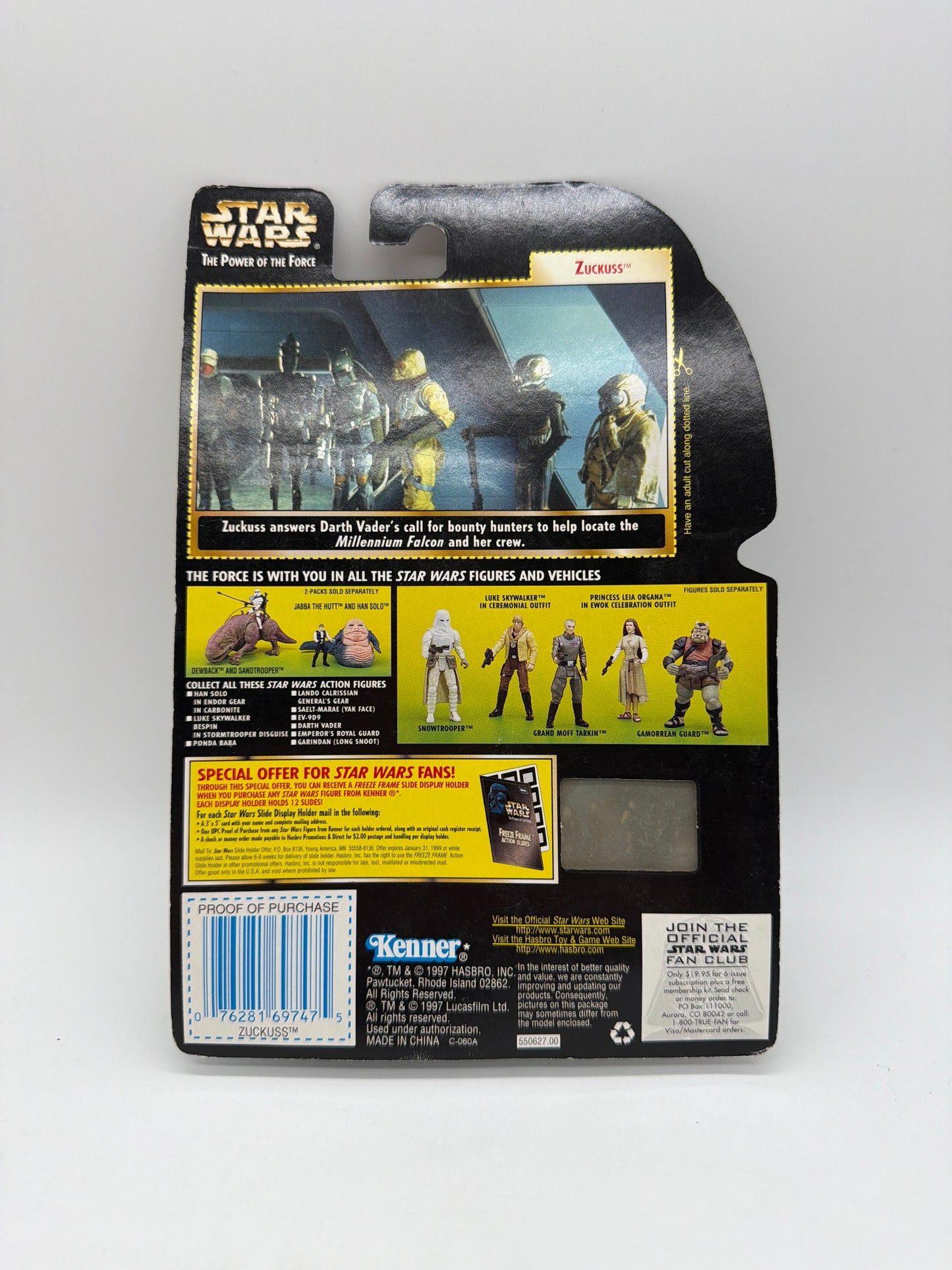 Kenner 1997 Star Wars The Power of The Force Zuckuss
