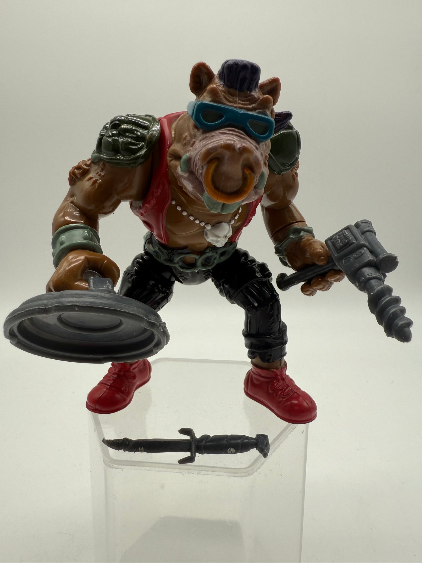 TMNT Vintage Bebop Heard Head 1988 Playmates