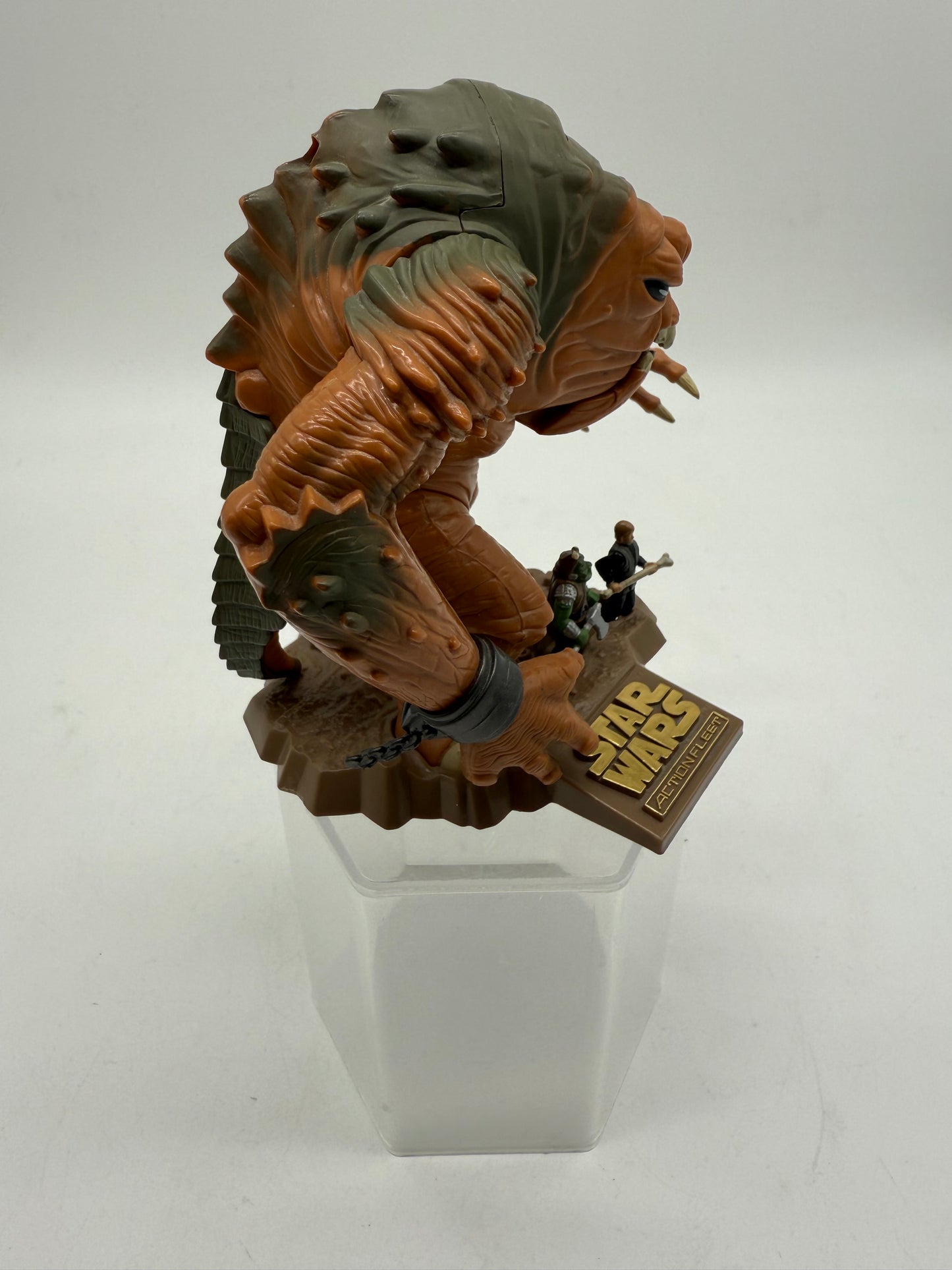 Star Wars Action Fleet Micro Machines Rancor Monster With Stand 1996