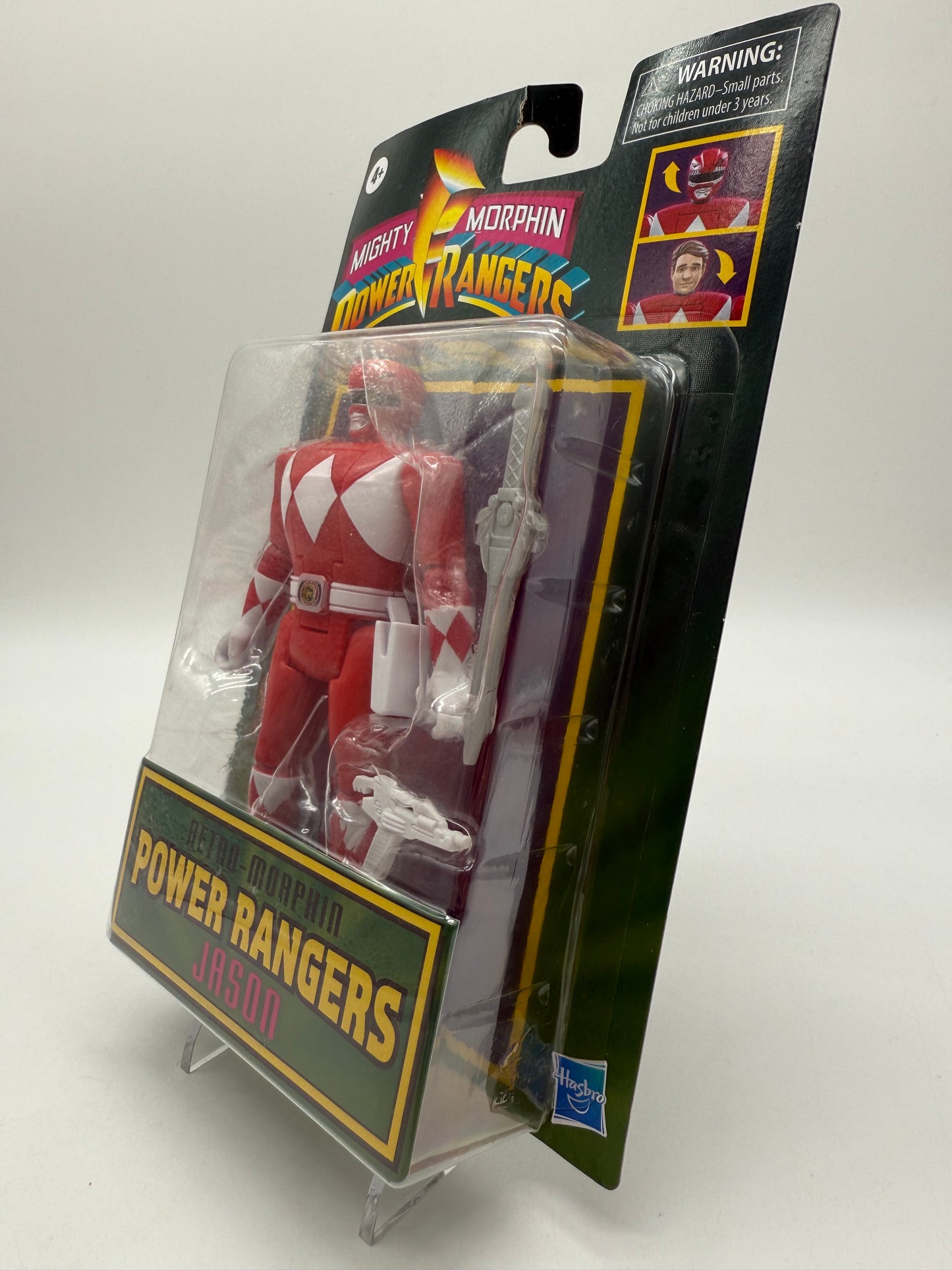 Hasbro 2020 Mighty Morphin Power Rangers Retro Morphin Power Rangers Jason Red
