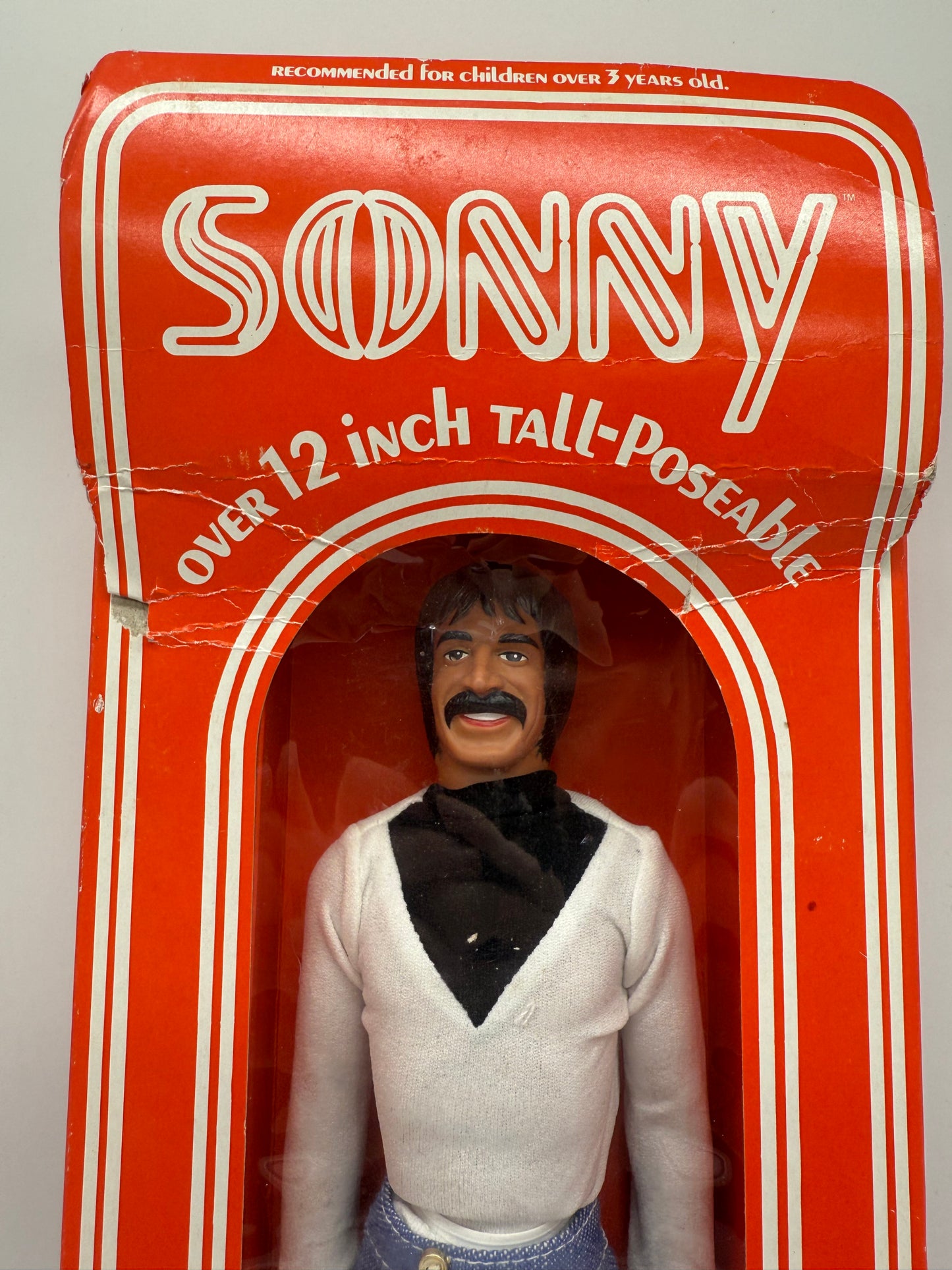 Mego Corp 1976 Cher and Sonny 12 inch Figures