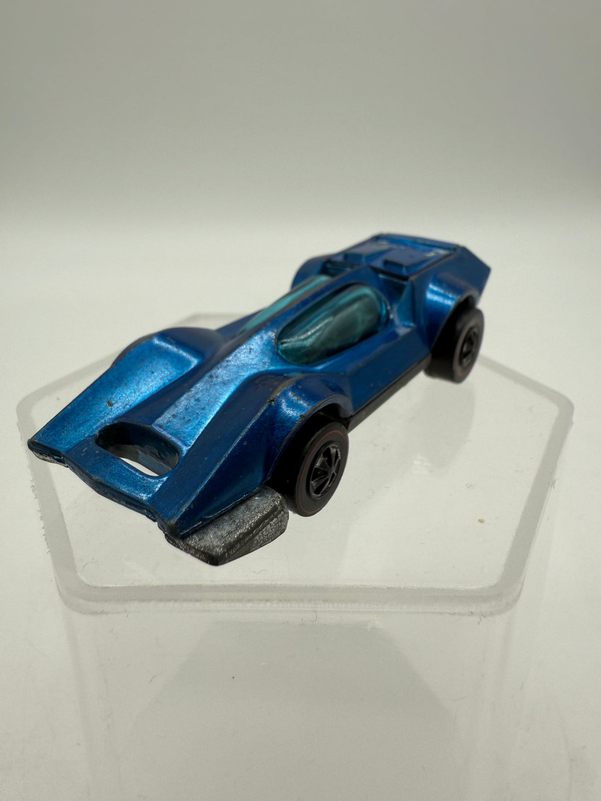 Hot Wheels Vintage 1970 Redline Bugeye Blue Mattel, photo 2 of 21