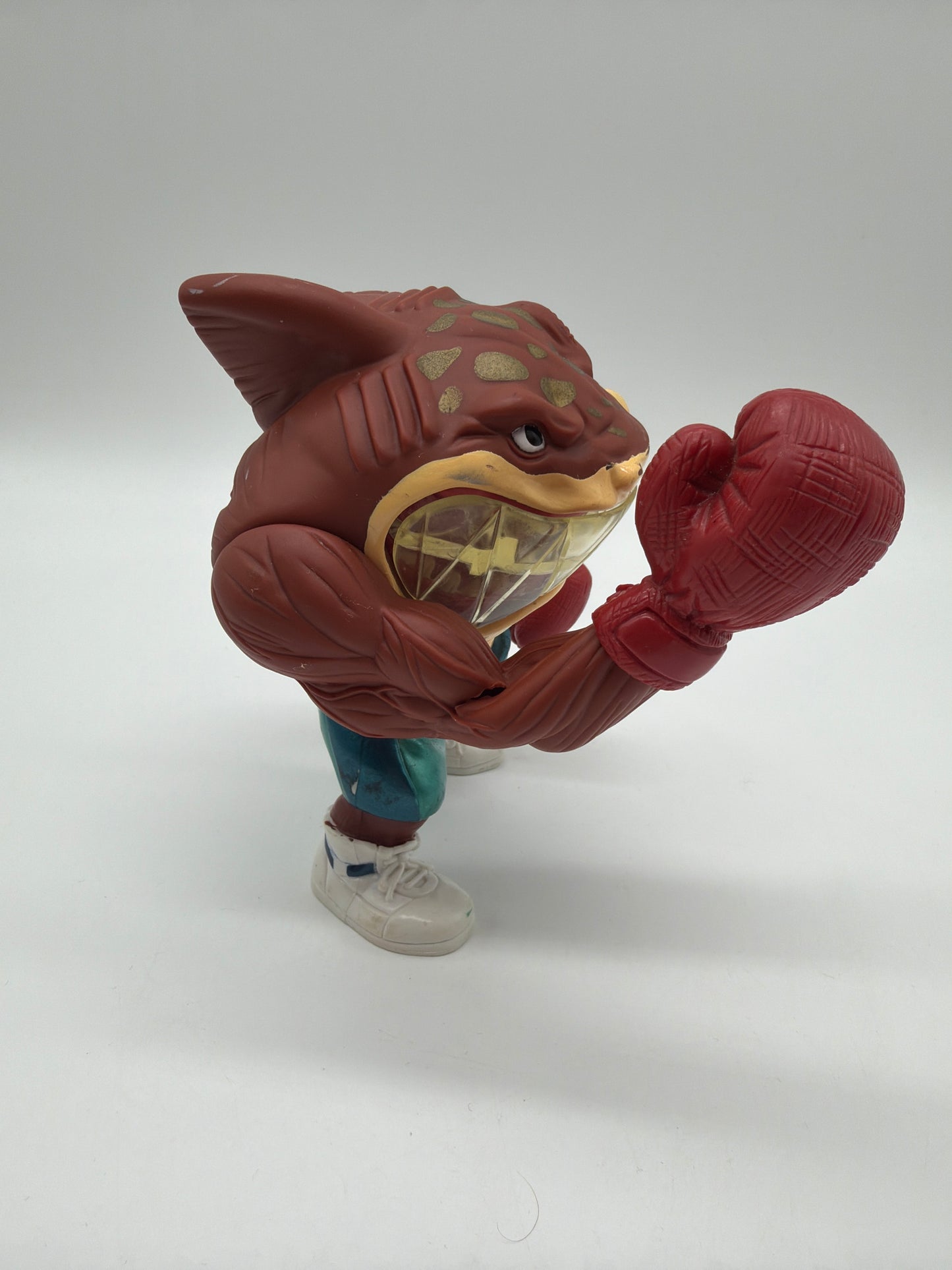 Mattel 1995 Street Sharks Slugger Slammu Wise Design Action Figure