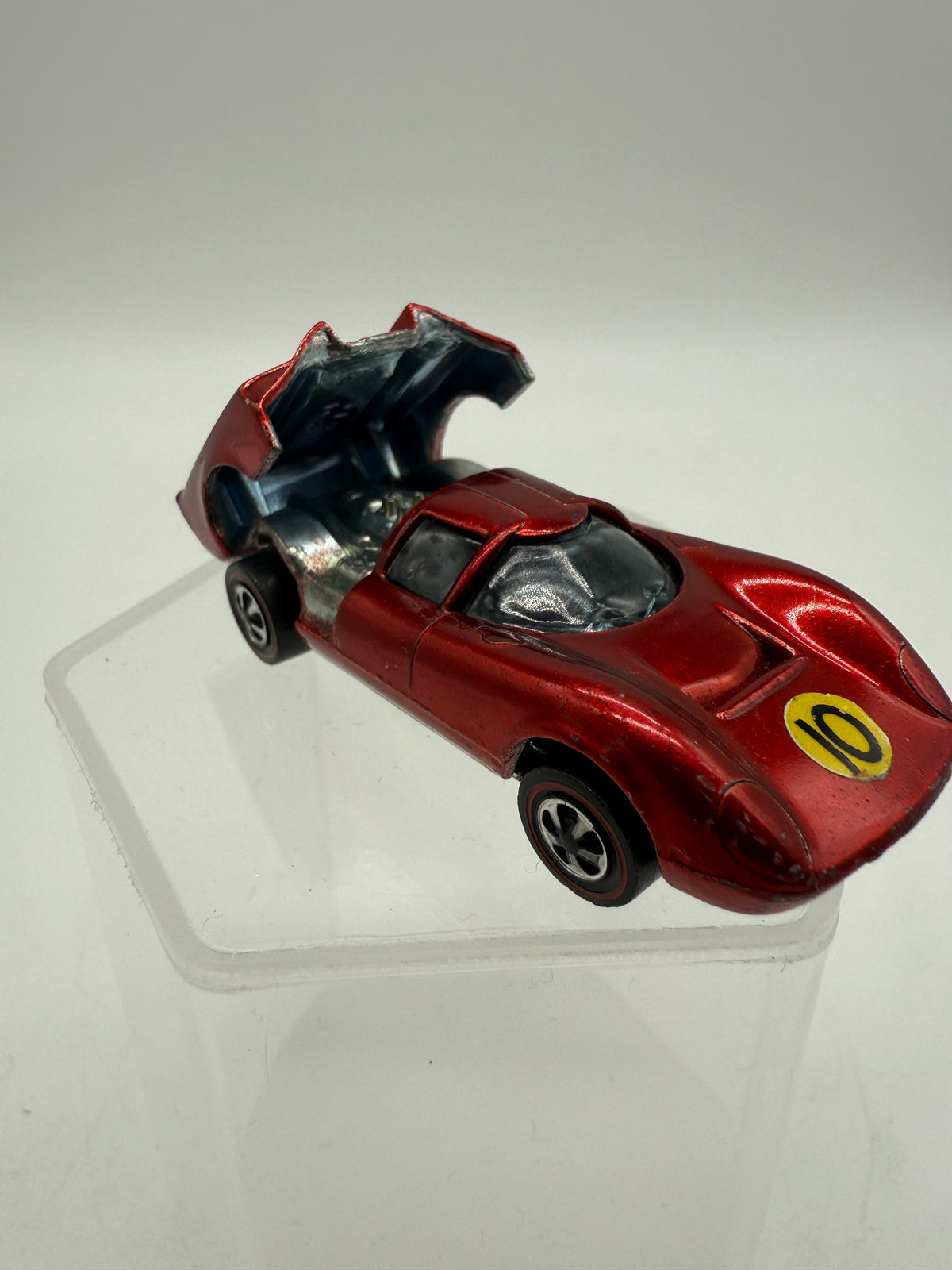 Hot Wheels Vintage 1969 Redline Lola GT70 Red Mattel, photo 4 of 15