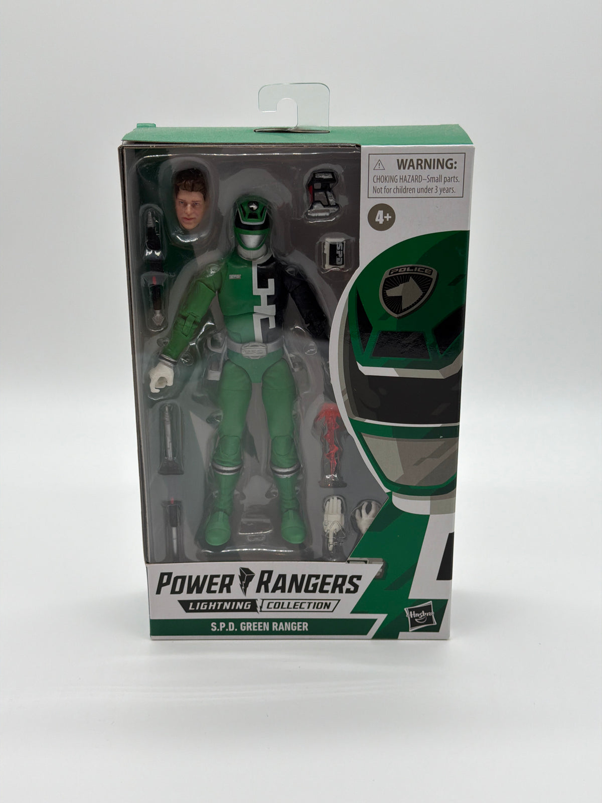 Hasbro 2020 Power Rangers Lightning Collection S.P.D Green Ranger Action Figure