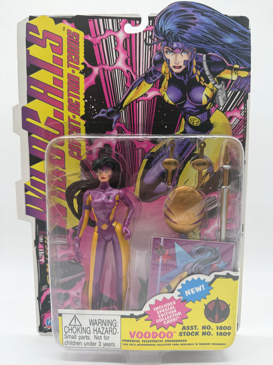 Wild C.A.T.S Covert-Action-Teams Voodoo 1995 Playmates