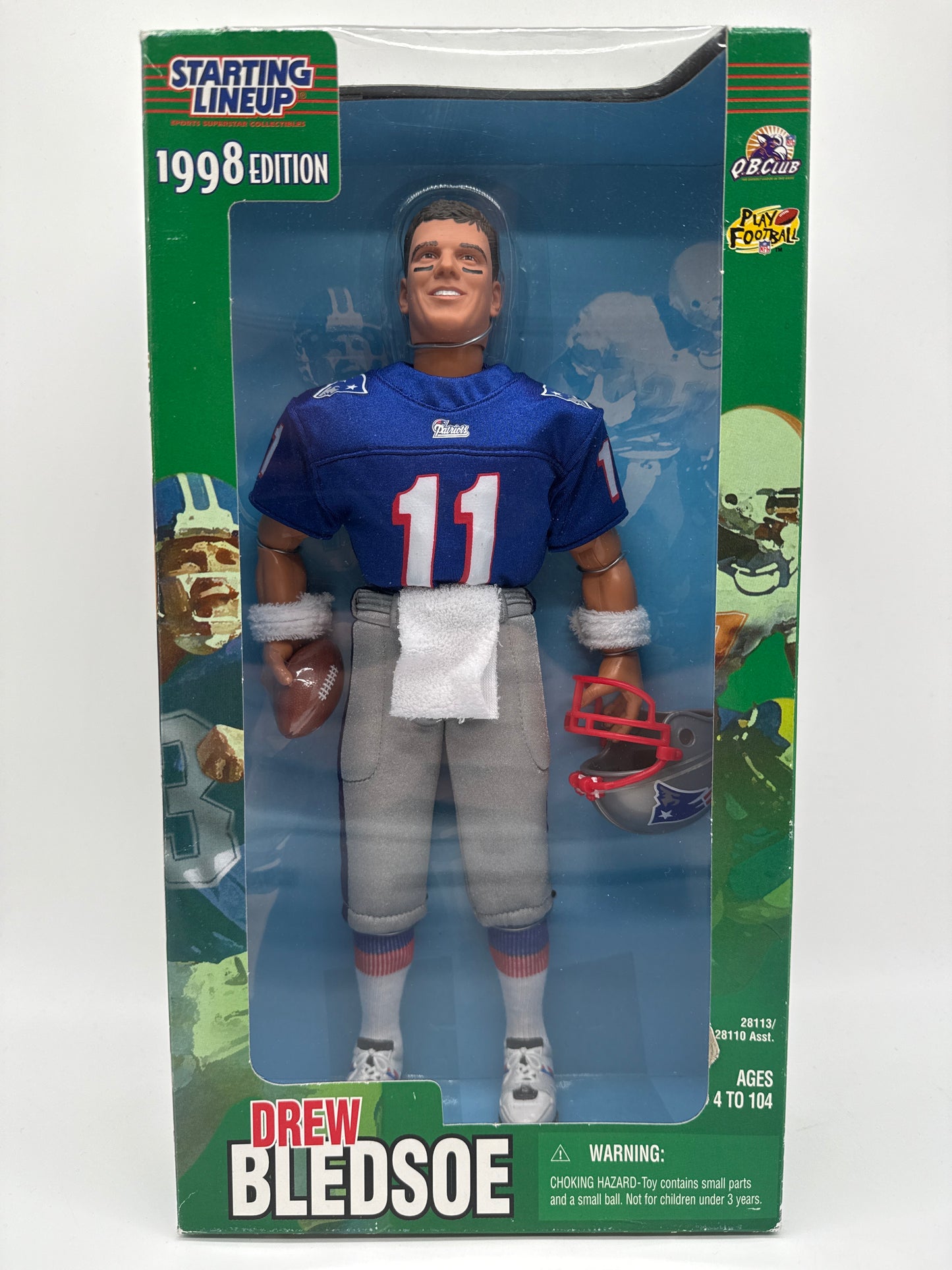Hasbro 1998 Starting Lineup 1998 Edition Drew Bledsoe