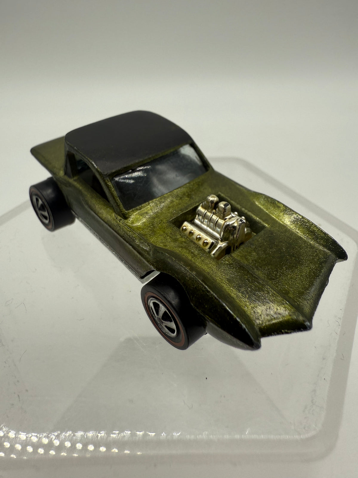 Hot Wheels Vintage Sweet 16 Redline Python (Olive Green) 1968 Mattel, photo 4 of 9