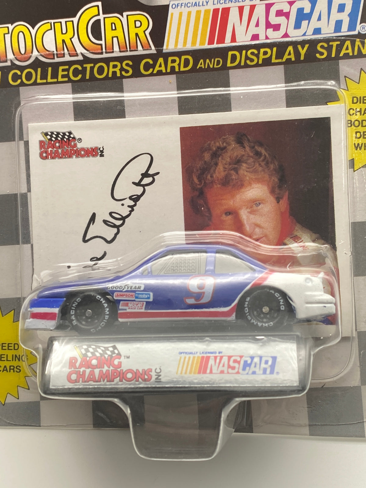 Racing Champions Nascar Stock Car 1991 Bill Elliot #9 Melling 1:64 Die-Cast Car, photo 5 of 5