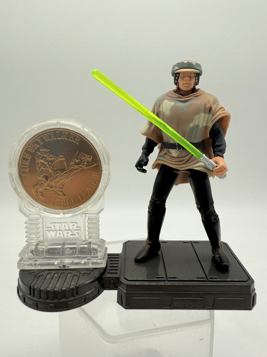 Star Wars Vintage The Power of The Force Luke Skywalker 1999 Kenner