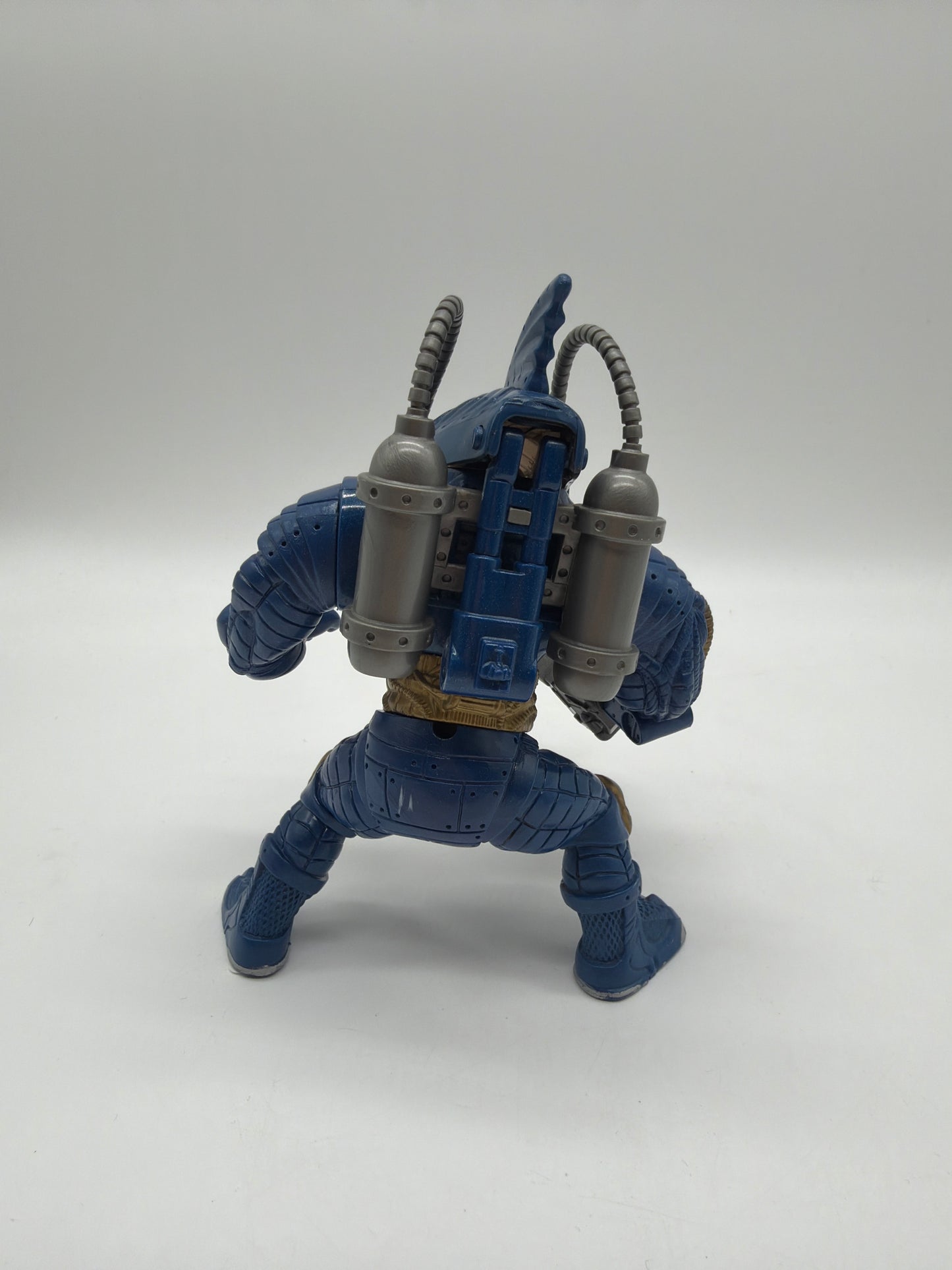Mattel 1995 Street Sharks PowerBite Dr. Piranoid Action Figure