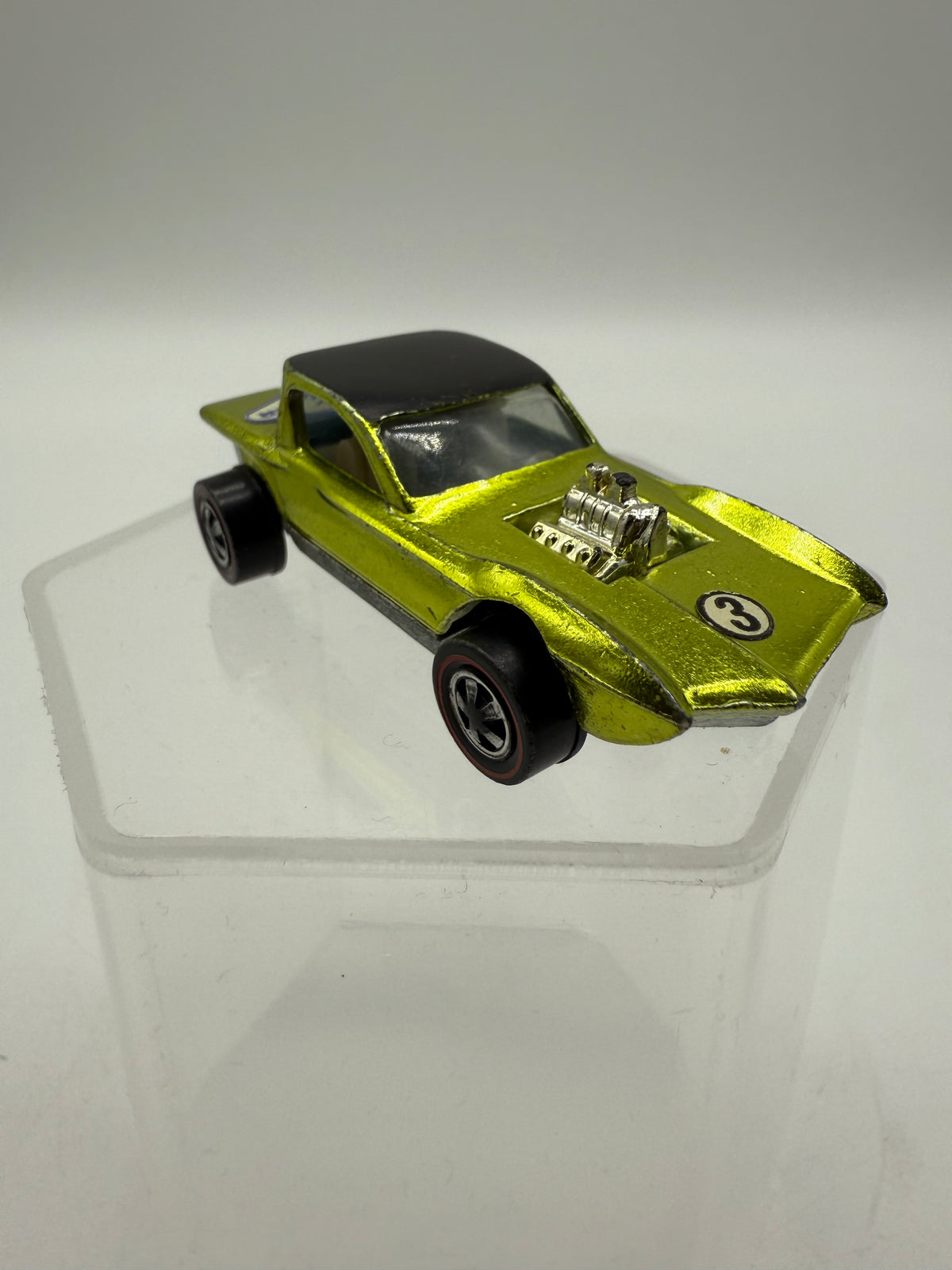 Hot Wheels Vintage Sweet 16 Redline Python (Antifreeze Green) 1969 Mattel, photo 4 of 18