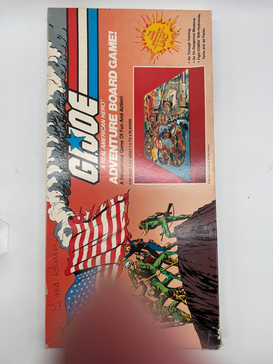 G.I. Joe Adventure Game Board 1981 Hasbro