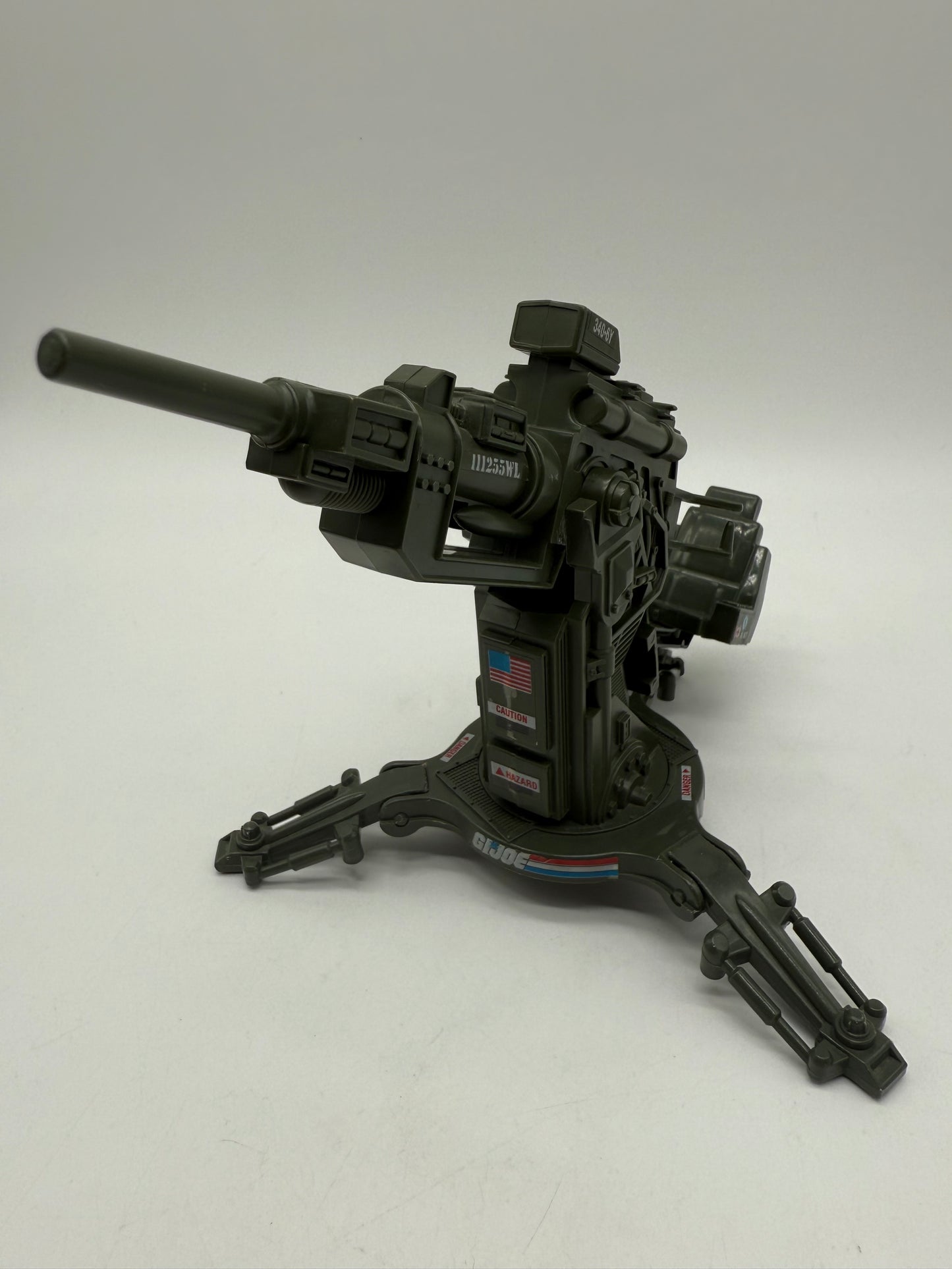 Vintage G.I. Joe FLAK Field Light Attack Cannon 1982 Hasbro