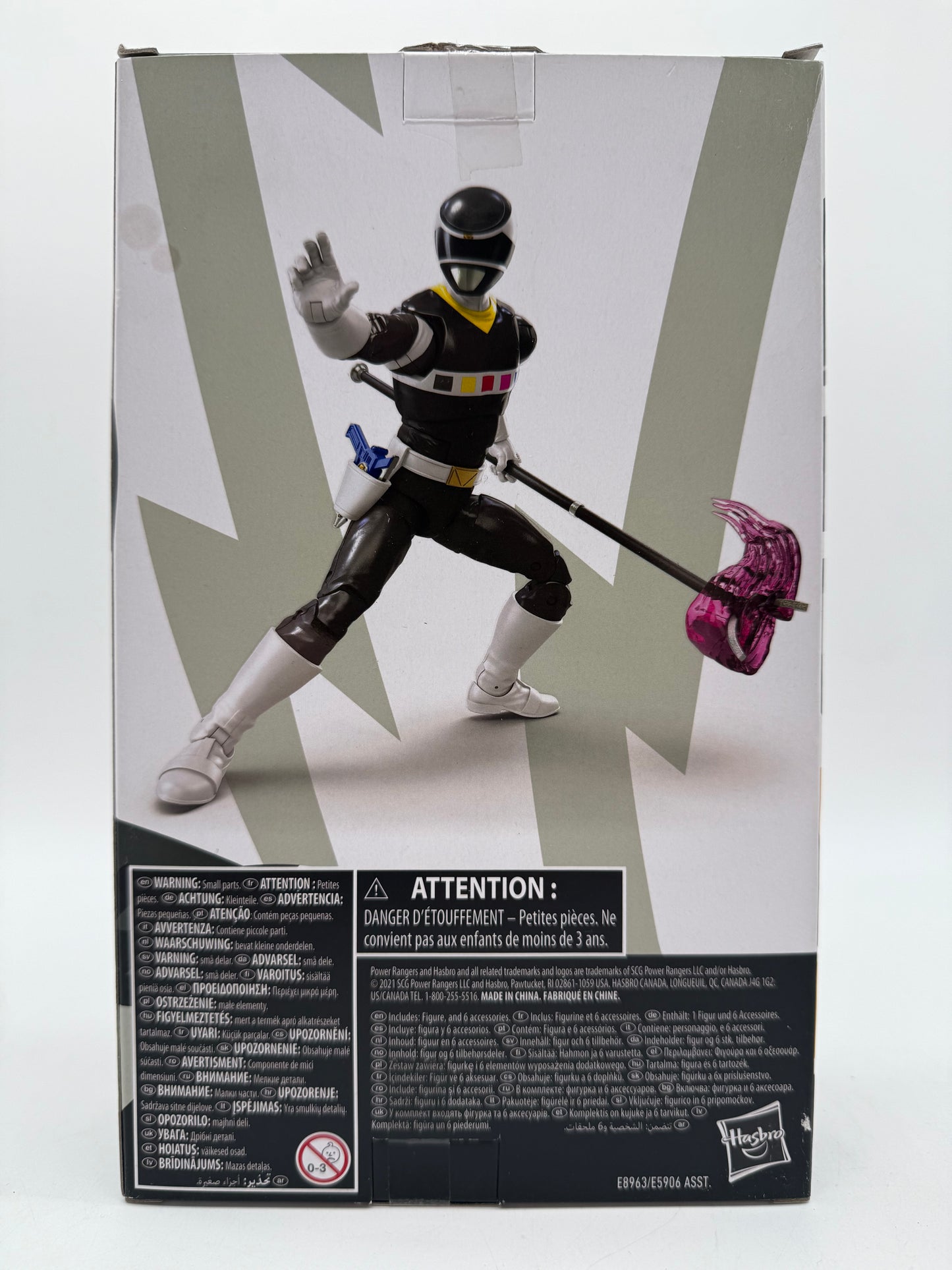 Power Rangers Lightning In Space Black Ranger 2021 Hasbro