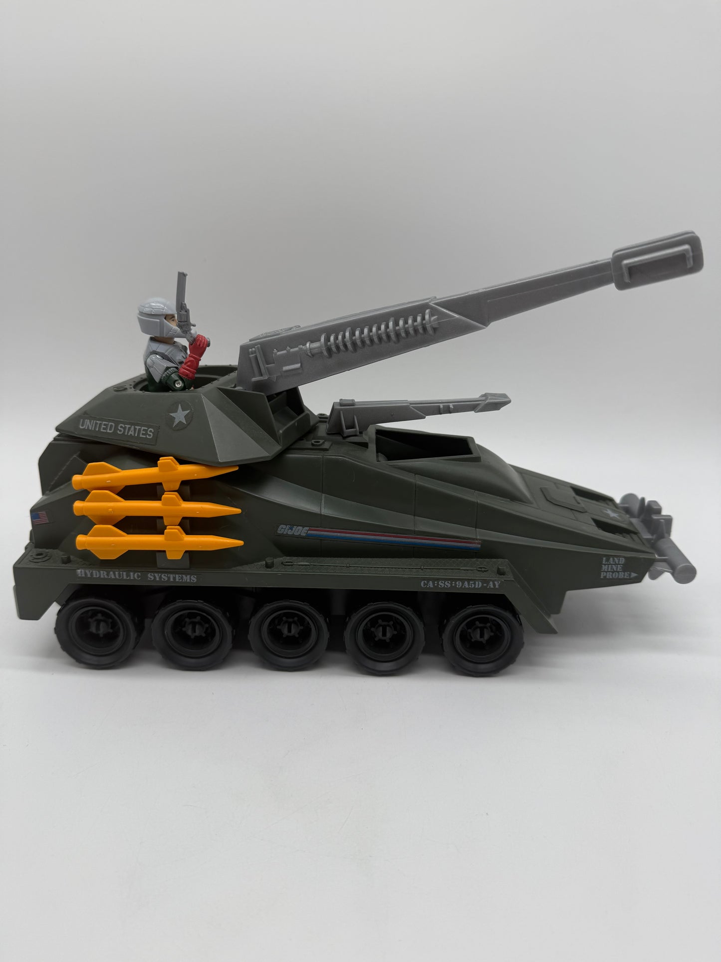 Vintage G.I. Joe Persuader with Backstop 1987 Hasbro