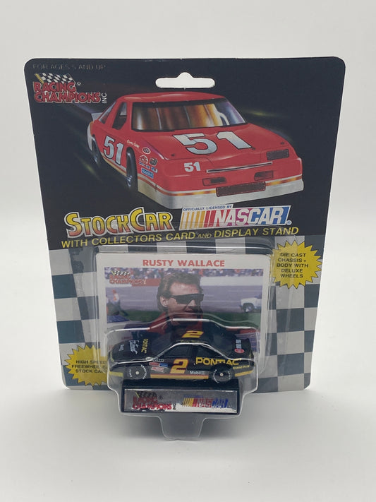 Racing Champions Nascar Stock Car 1991 Rusty Wallace #2 1:64 Die-Cast Car