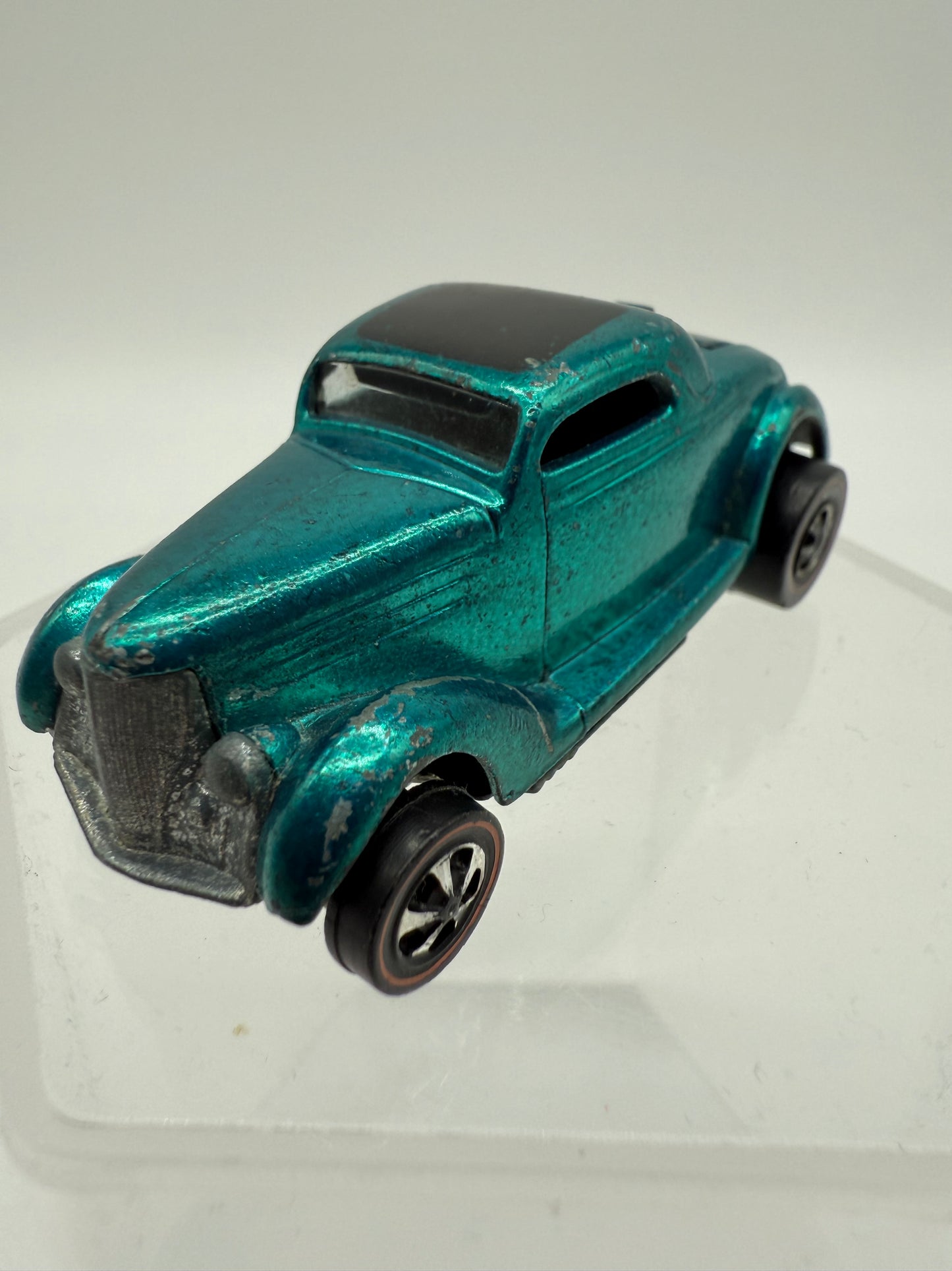 Hot Wheels Vintage Redline Classic 36 Ford Coupe (Teal) 1968 Mattel