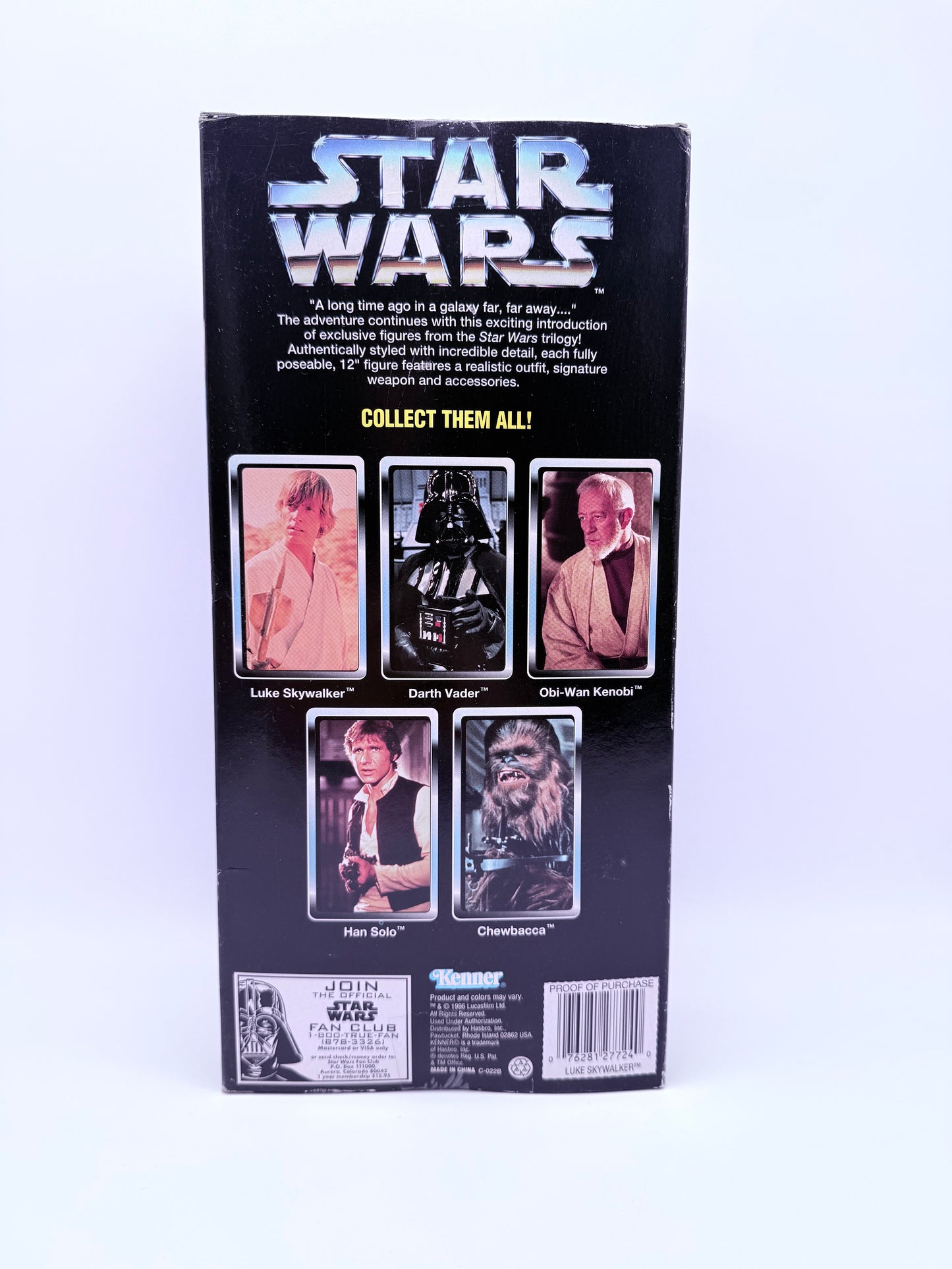 Hasbro 1996 Star Wars Collector Series Luke Skywalker