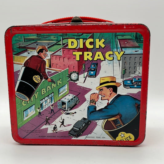 Vintage 1967 Dick Tracy Lunchbox Metal