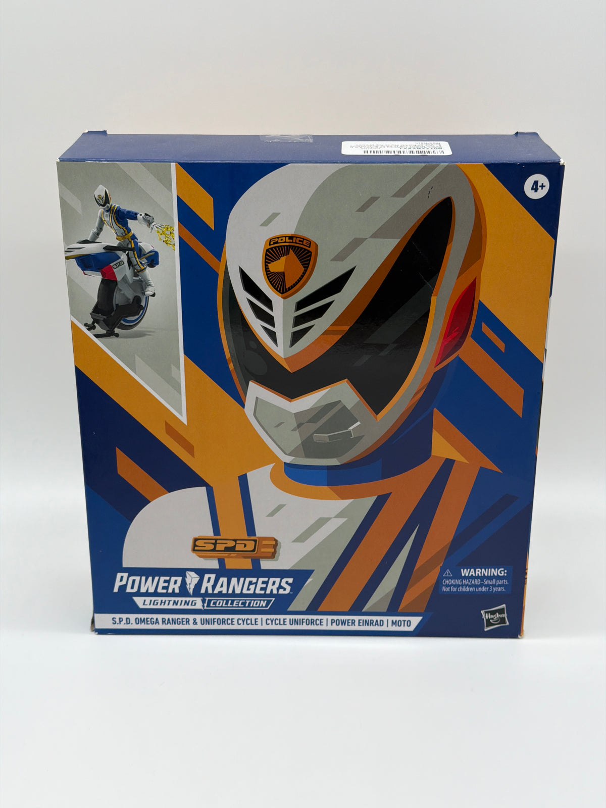 Hasbro 2020 Power Rangers Lightning Collection S.P.D. Omega Ranger & Uniforce Cycle