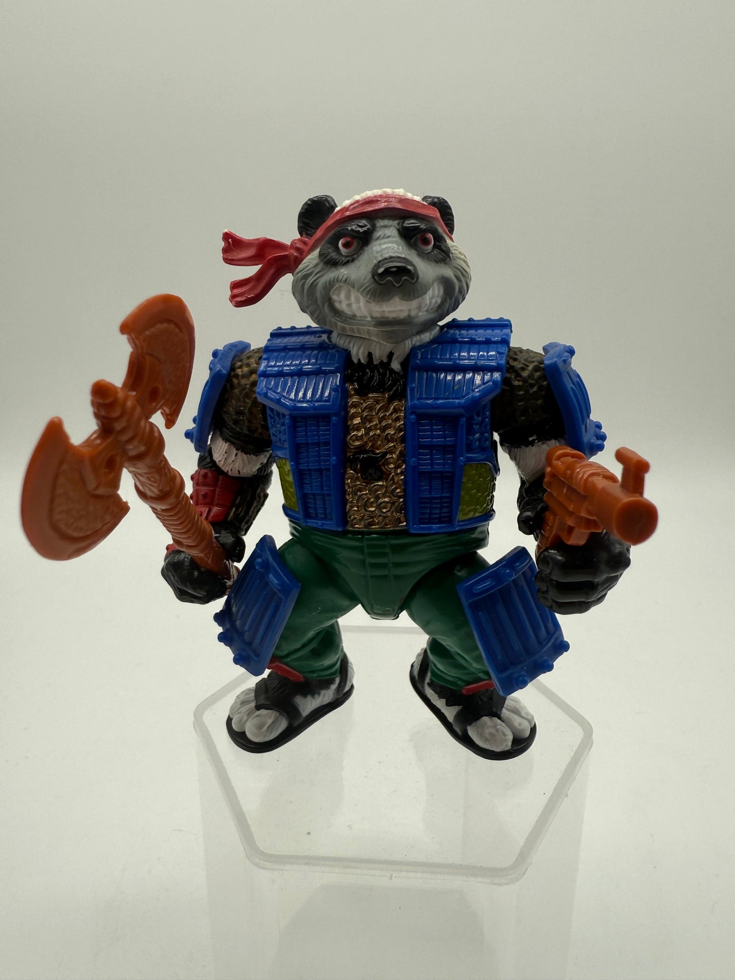 TMNT Vintage Pand Khan 1990 Playmates