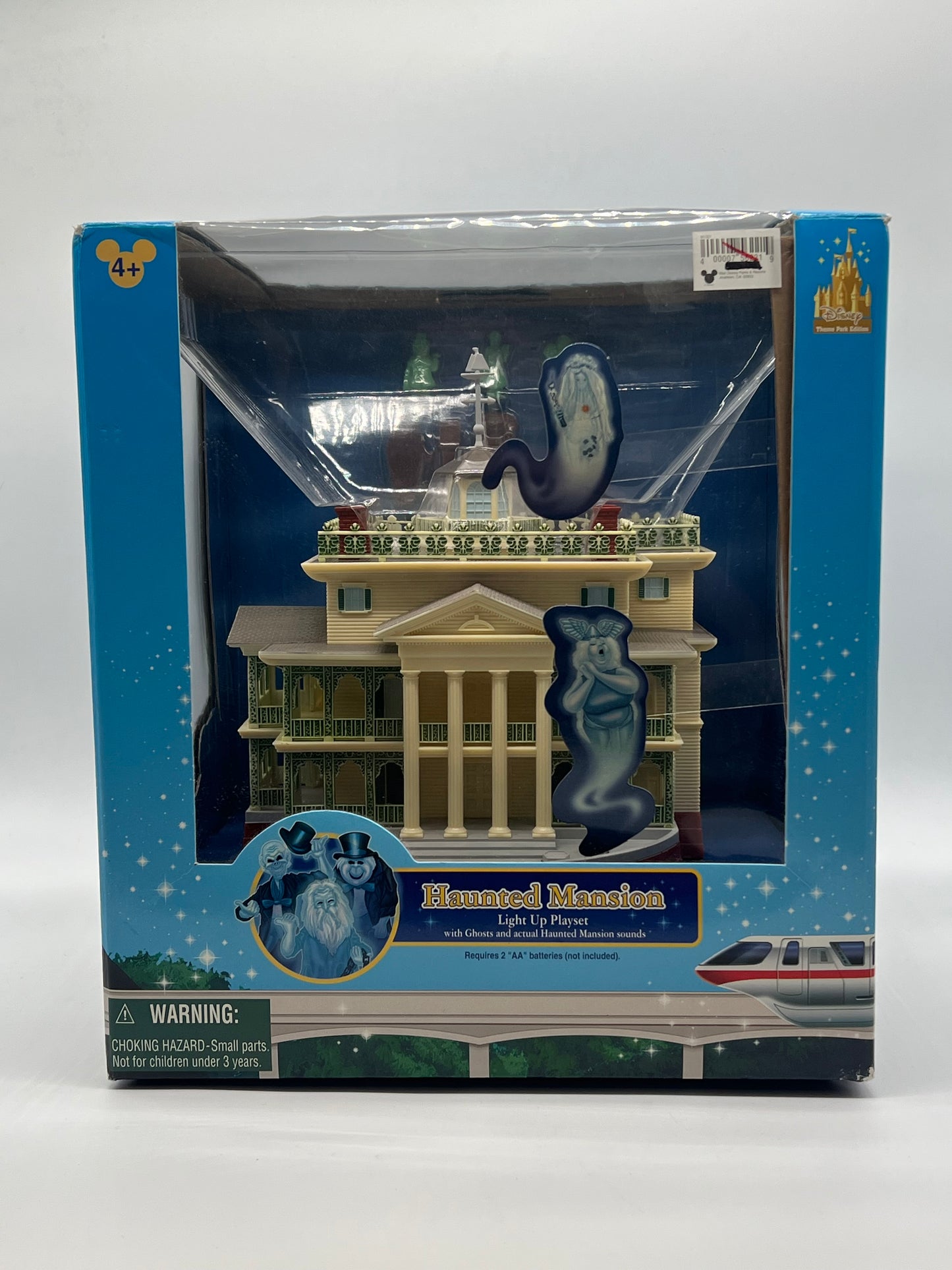 Disney Theme Park Edition 2003 Haunted Mansion Light Up Playset