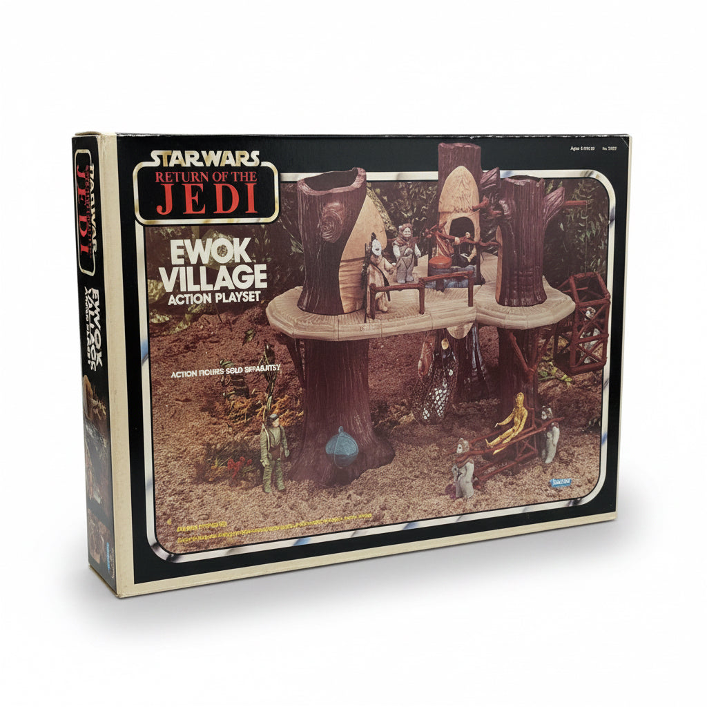 Kenner 1983 Return of the Jedi Ewok Village Action Playset 100% Sealed